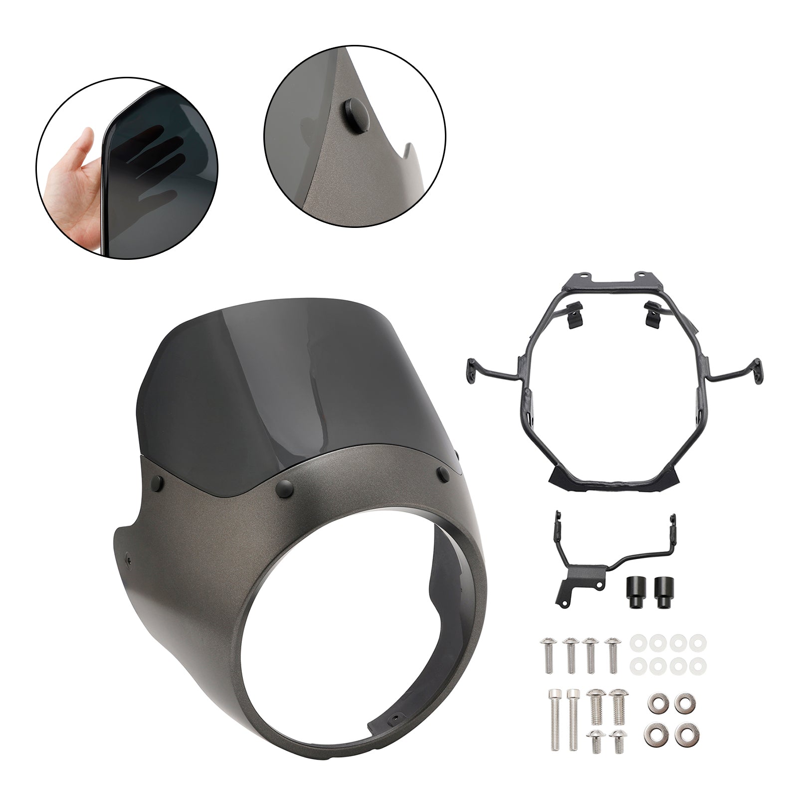 2023-2024 Honda GB350 GB350S vindrutan vindruta strålkastare