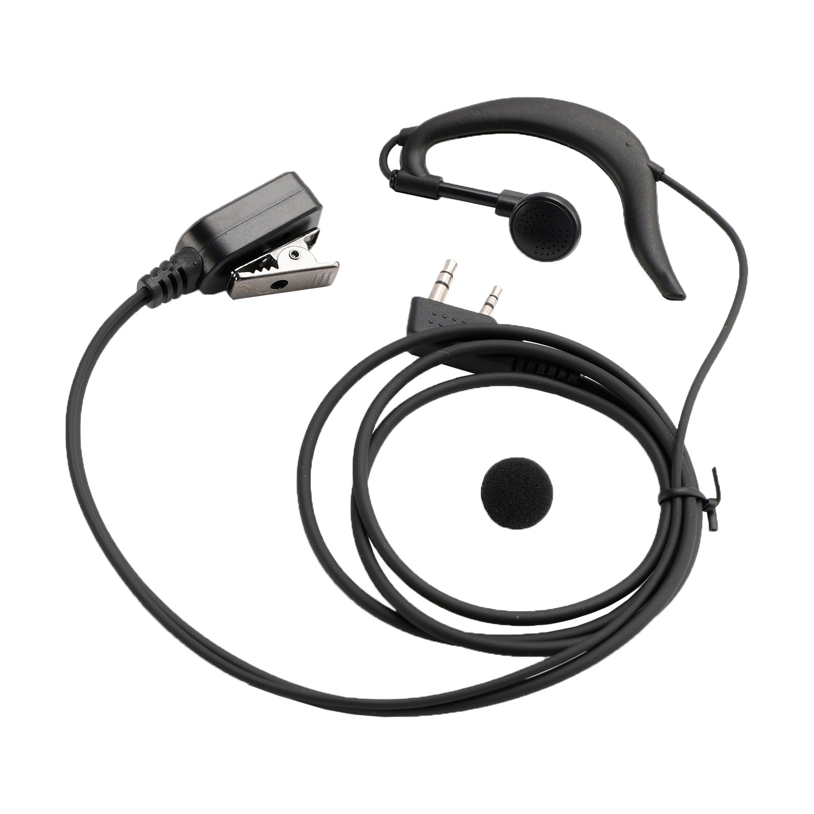 K-326-929 Earhook-headset för TK-220 TH-F6 RPV516A KG-UVD1P TG-2AT PX-666 UV-5RB