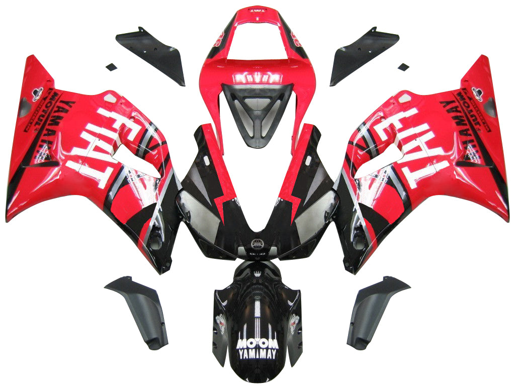 2000-2001 yamaha yzf-r1 rouge noir n ° 46 farines de course fiat générique