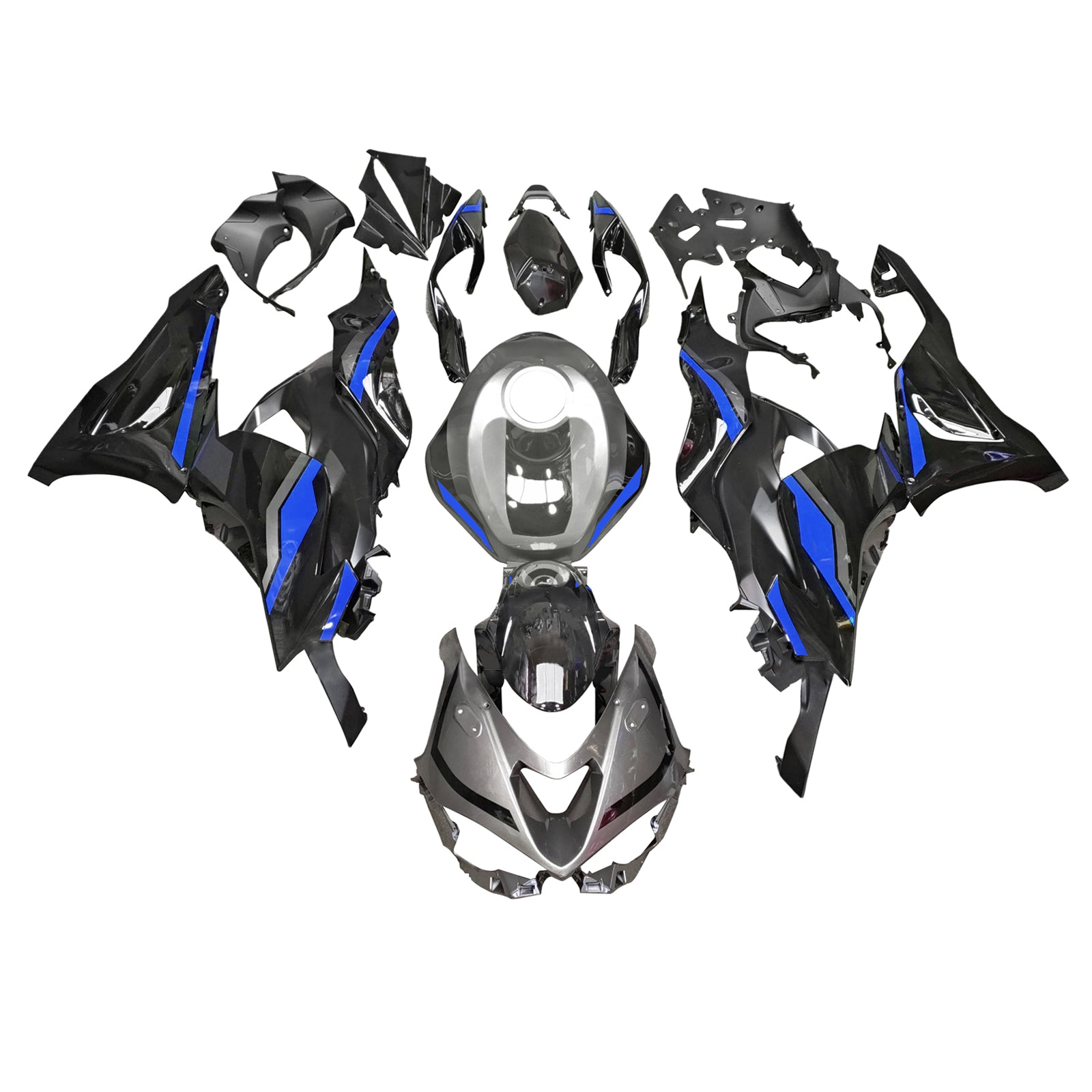 Kit de carenagem injeção ABS PLÁSTICO DE PLÁSTICOS PARA KAWASAKI ZX-6R 2024-2025
