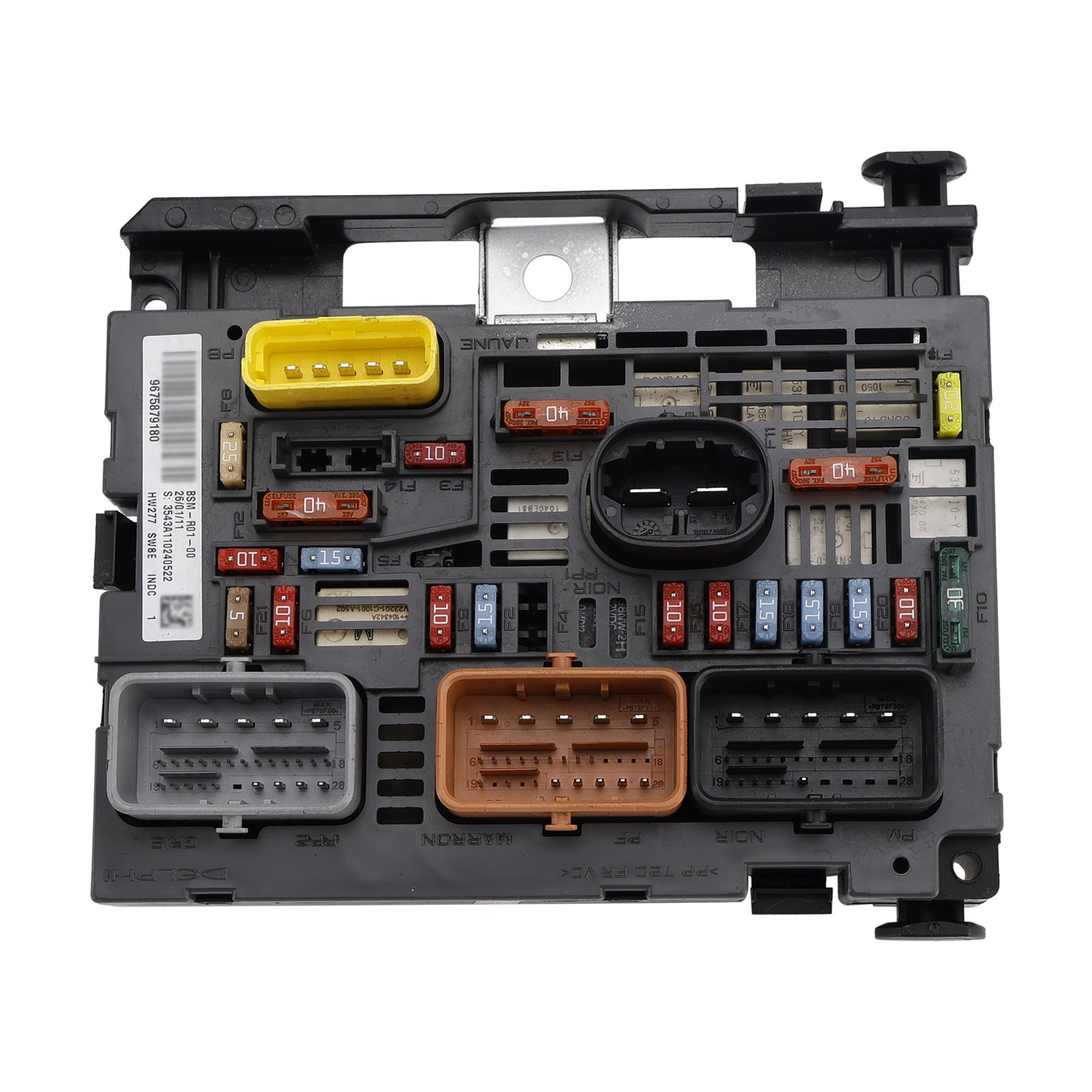 Engine Fuse Box BSM 9675879180 For Peugeot Partner Citroen Berlingo
