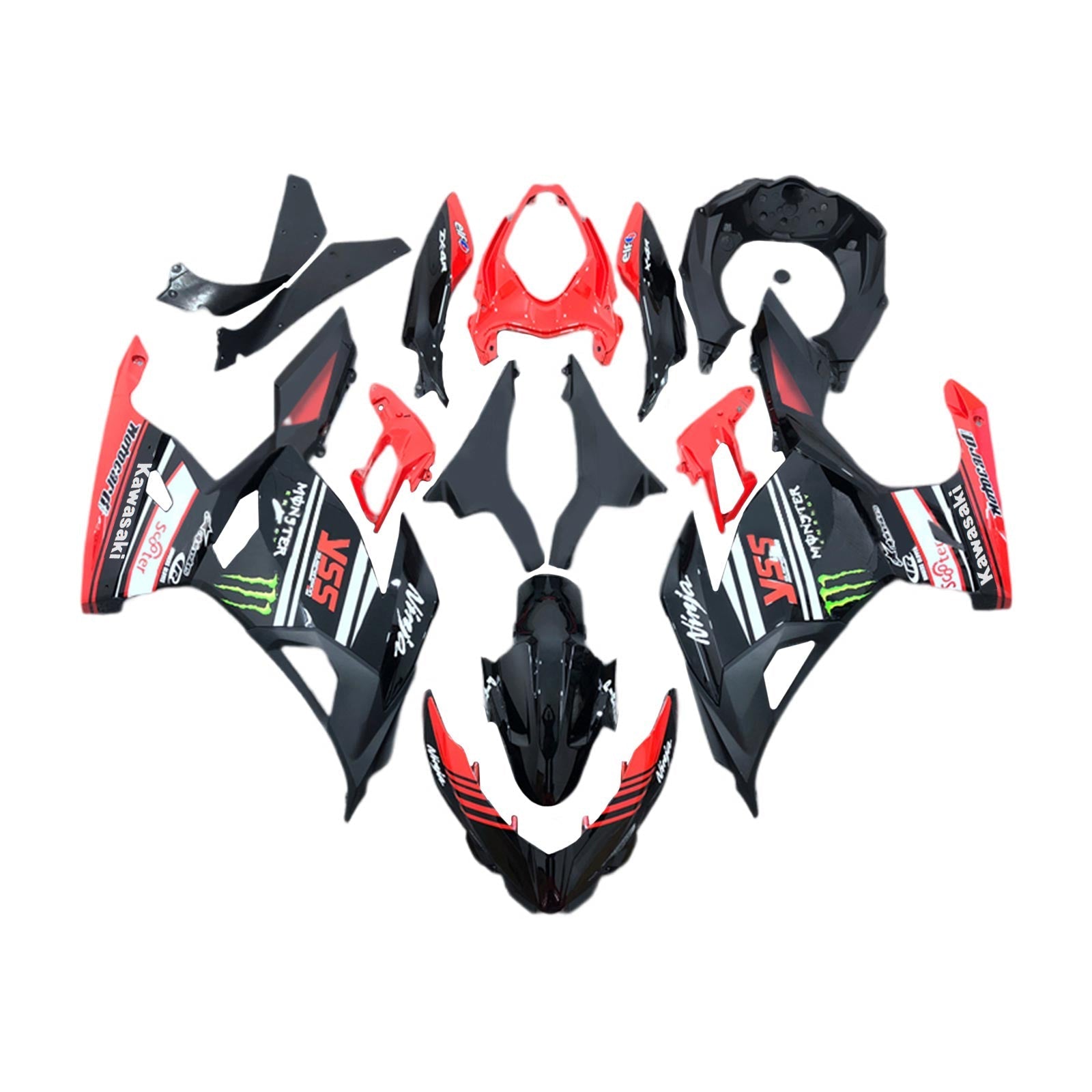 2018-2024 Kawasaki Ex400/Ninja400 Fairing Kit