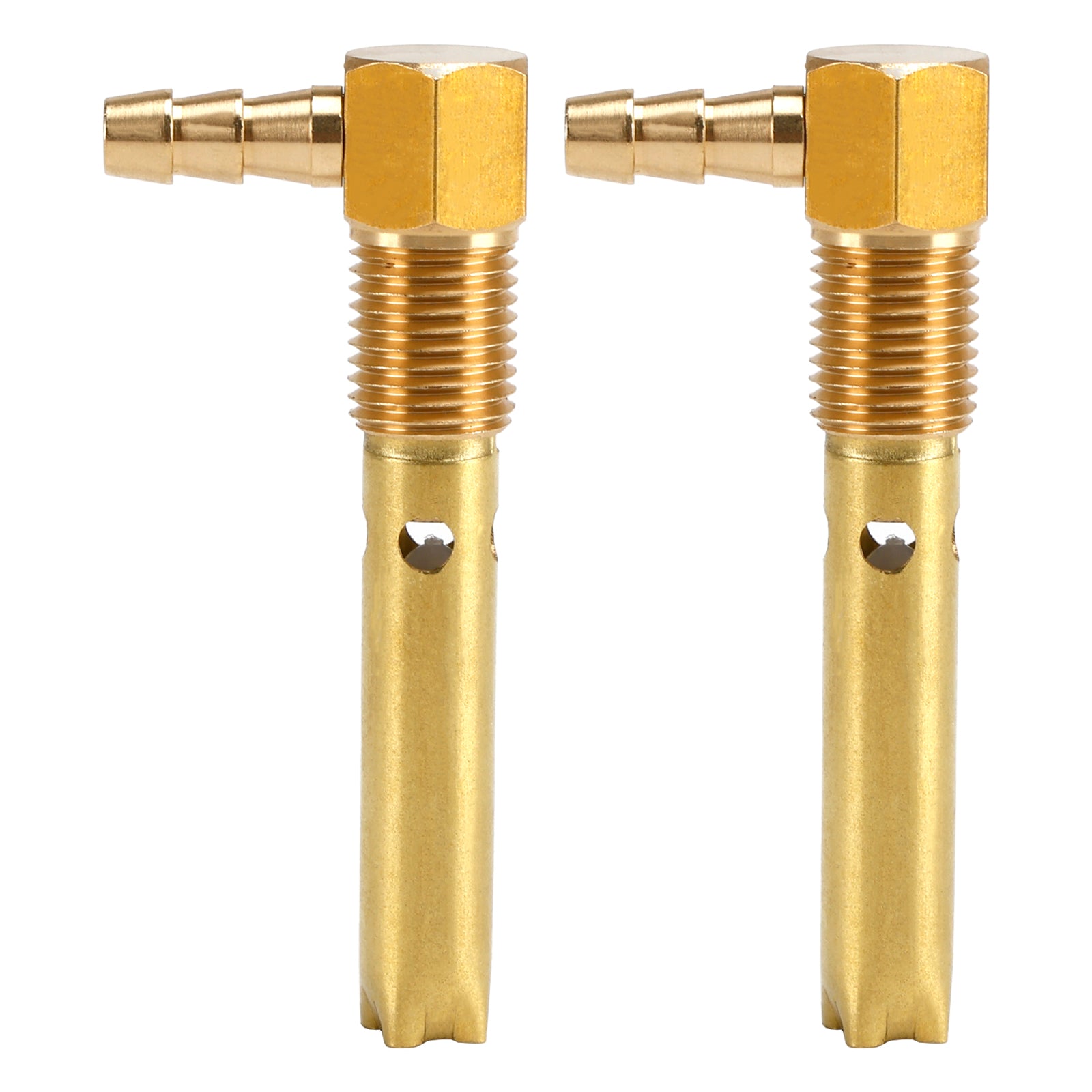2x 1/4" ID-slange Drivstofftankventil 1/4"-18NPTF-gjenger for både små og store tanker