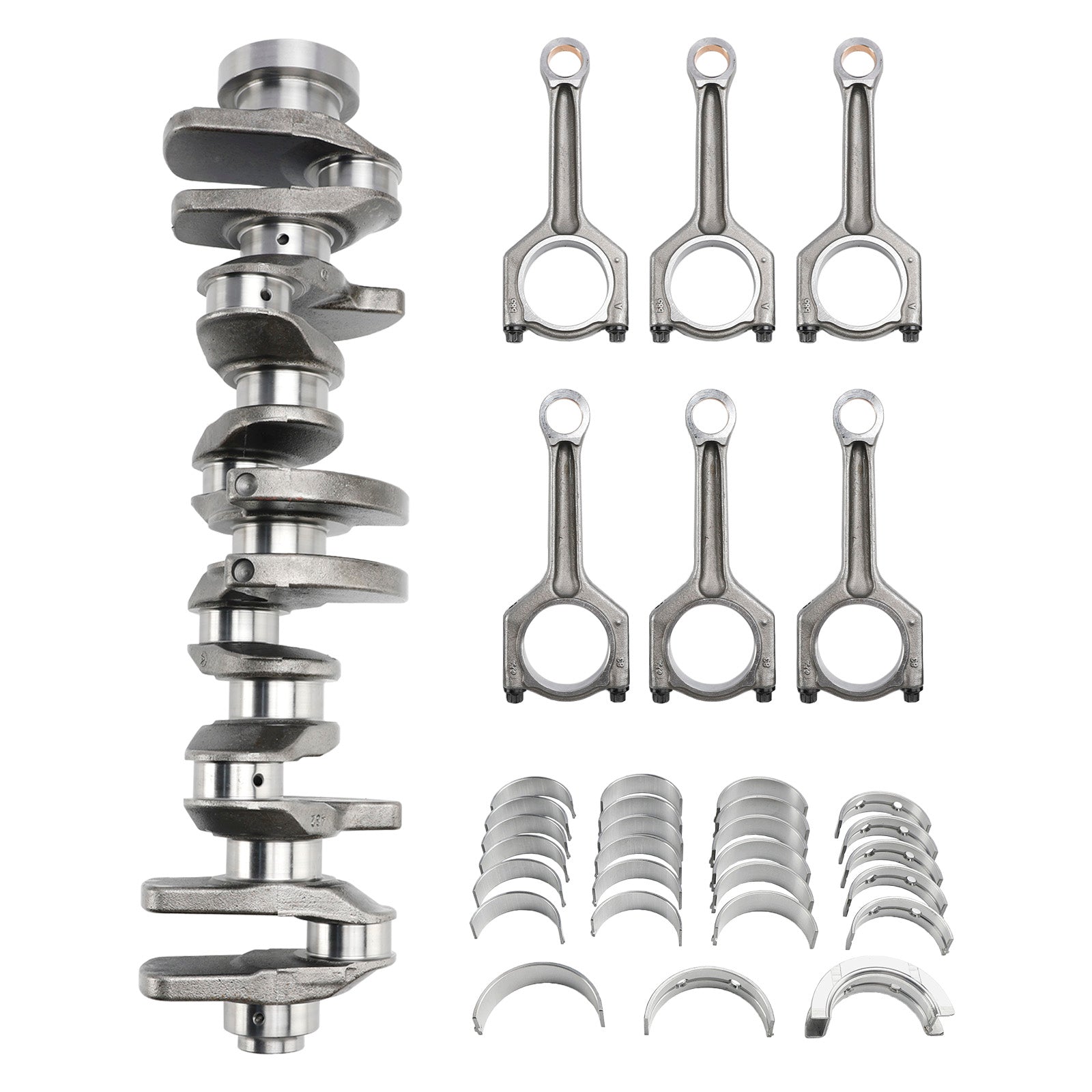 BMW 535i 435i 335i X3 X5 3.0L N55 Crankshaft & Connecting Rods Bearings Set