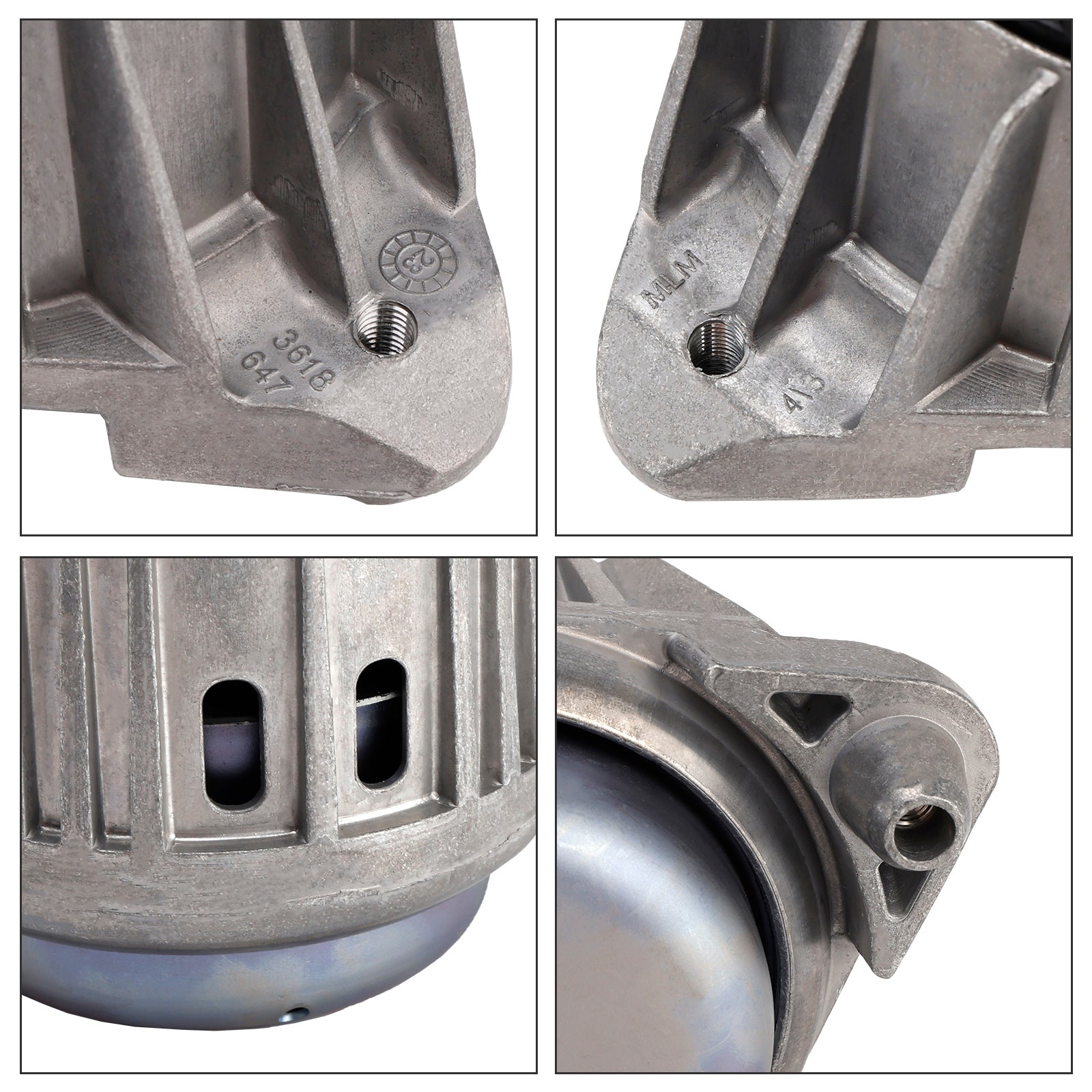 Mercedes-Benz E-Klasse 2009-2013 W212 3x Motorbevestigingen & Transmissiebevestiging 2122406417 2122400418