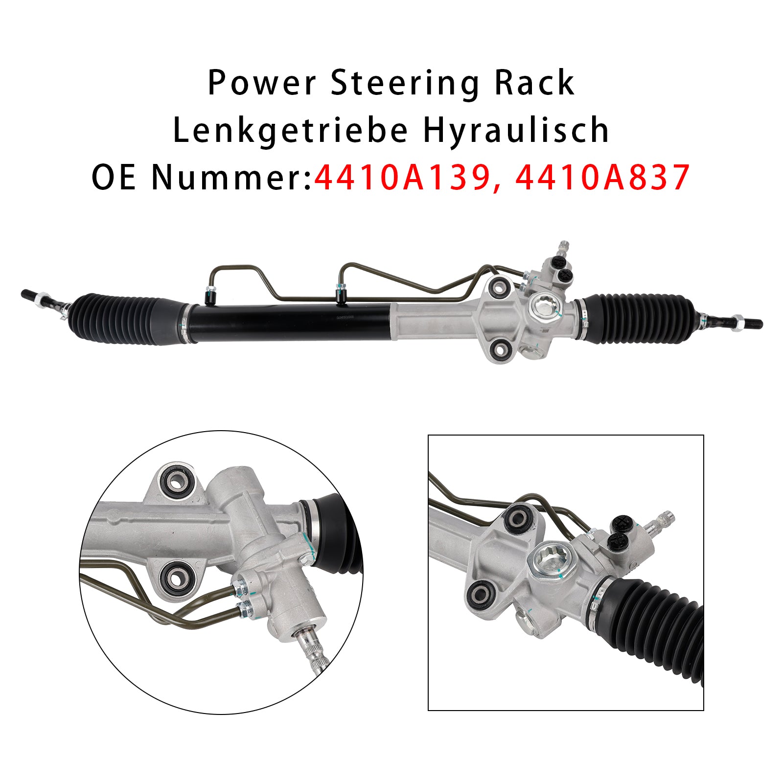 2007/02-2025/12 Mitsubishi Pajero IV V8W, V9W 3.2L stuurbekrachtigingsrek 4410A139 4410A837