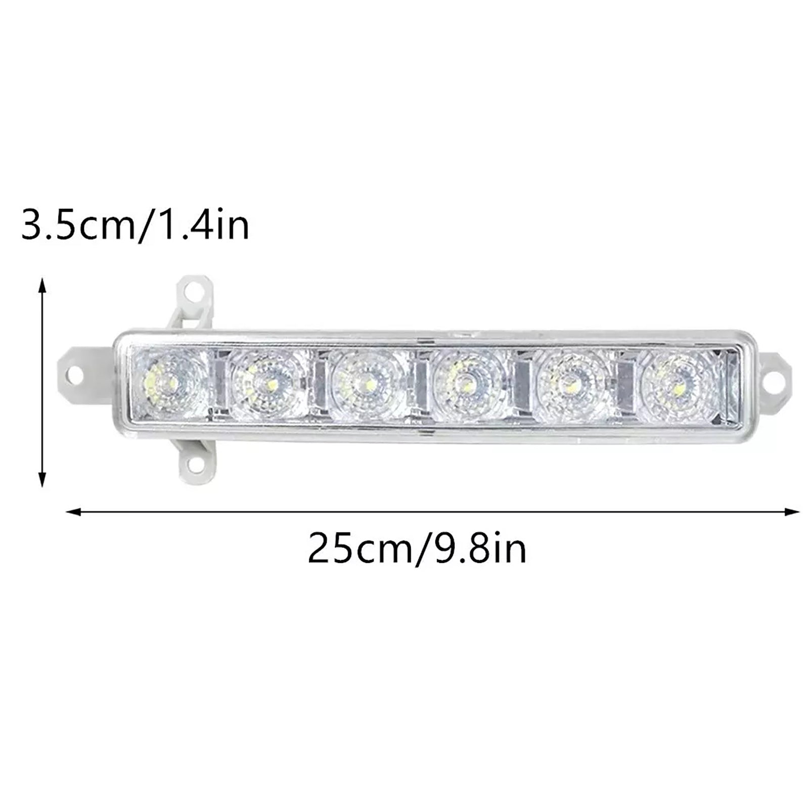 Pár LED denné hmlové svetlo pre Citroen C3 Berlingo Peugeot 9802795580