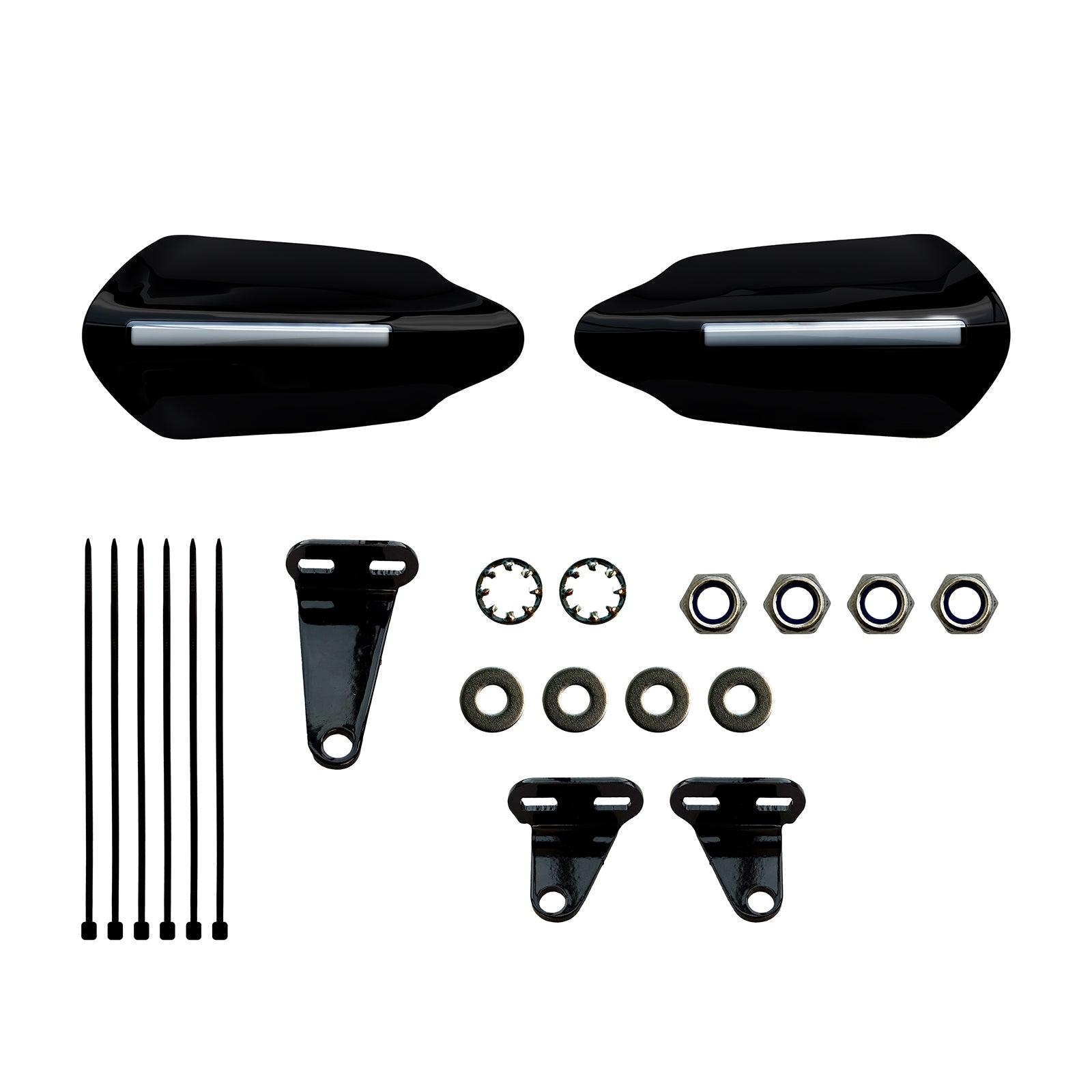 Handguard w/ turn signal fit for Touring Road King 2021-2023 Road Glide 15-2020