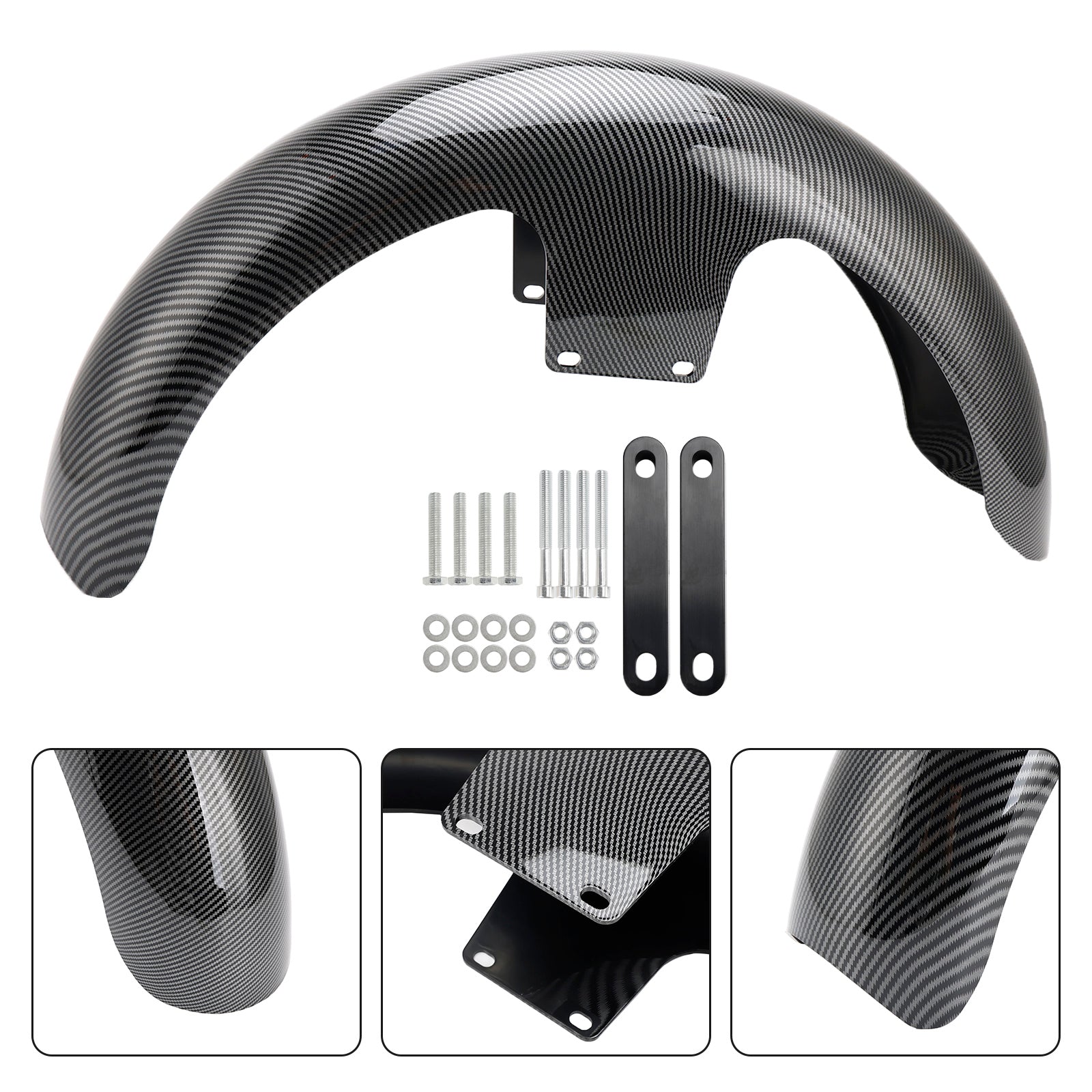 19" Predný blatník ABS pre Touring Electra Street Road Glide Baggers FLHT FLHR