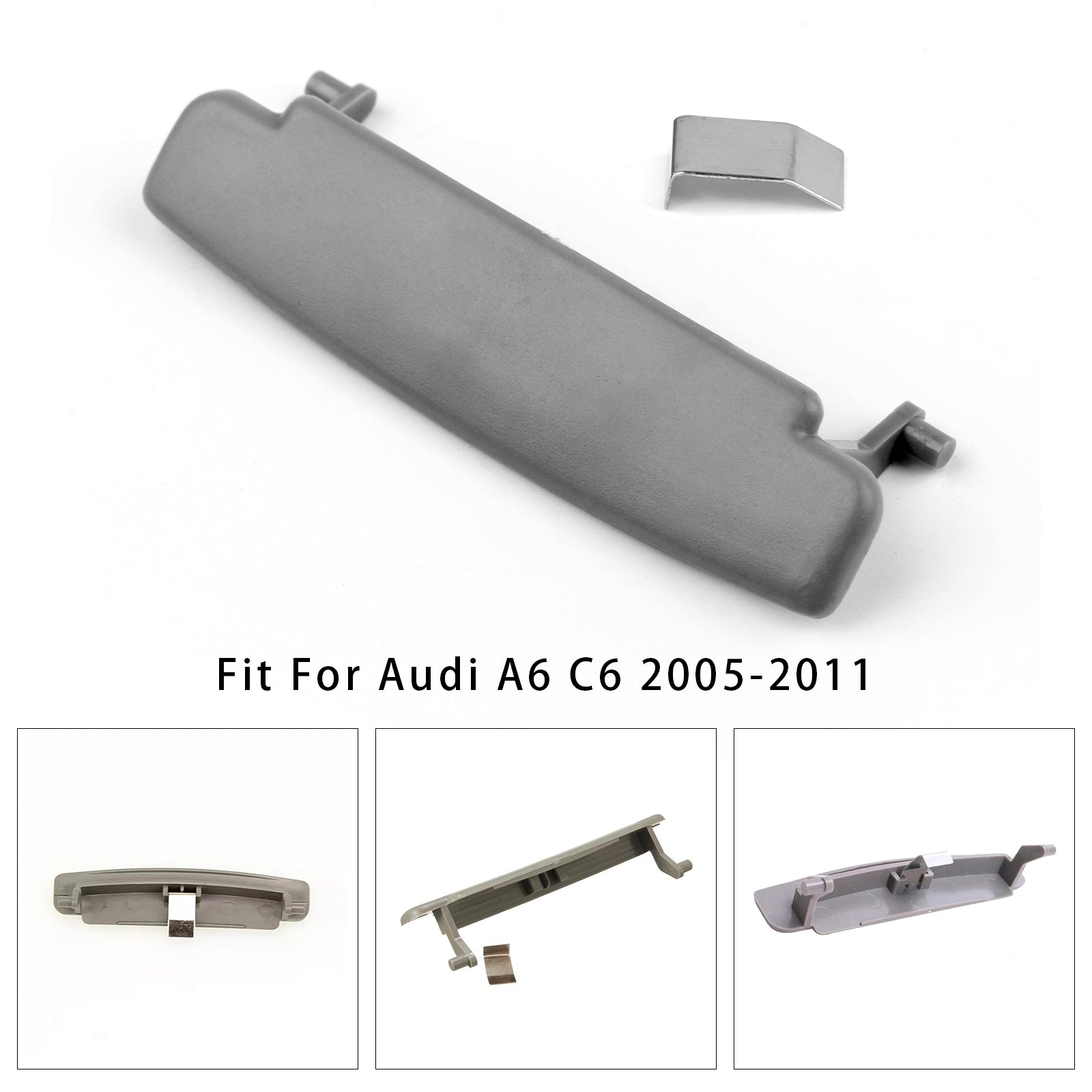 2005-2011 Audi A6 C6 Gray Console Center Armrest Lid Latch 4F0864245