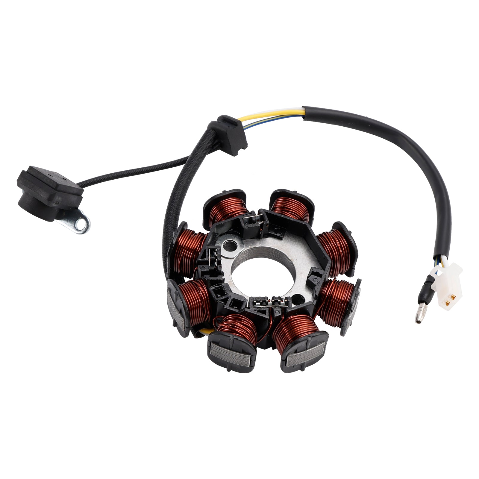 8 Bobina - 3 Wire - Stator Assy para Kawasaki ZX 130 Xcite 2008-2010 21003-0014
