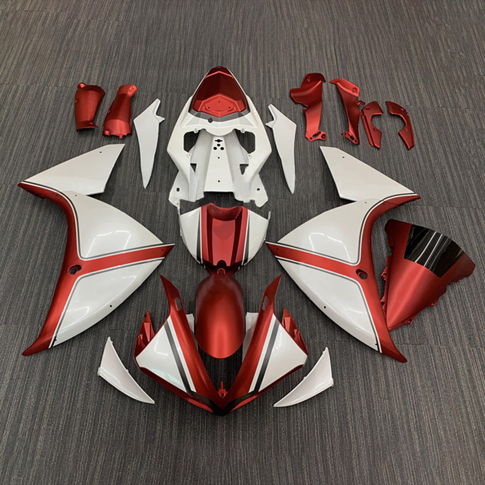 2012-2014 YAMAHA YZF-R1 injektionsmässa kit karosseriplast ABS