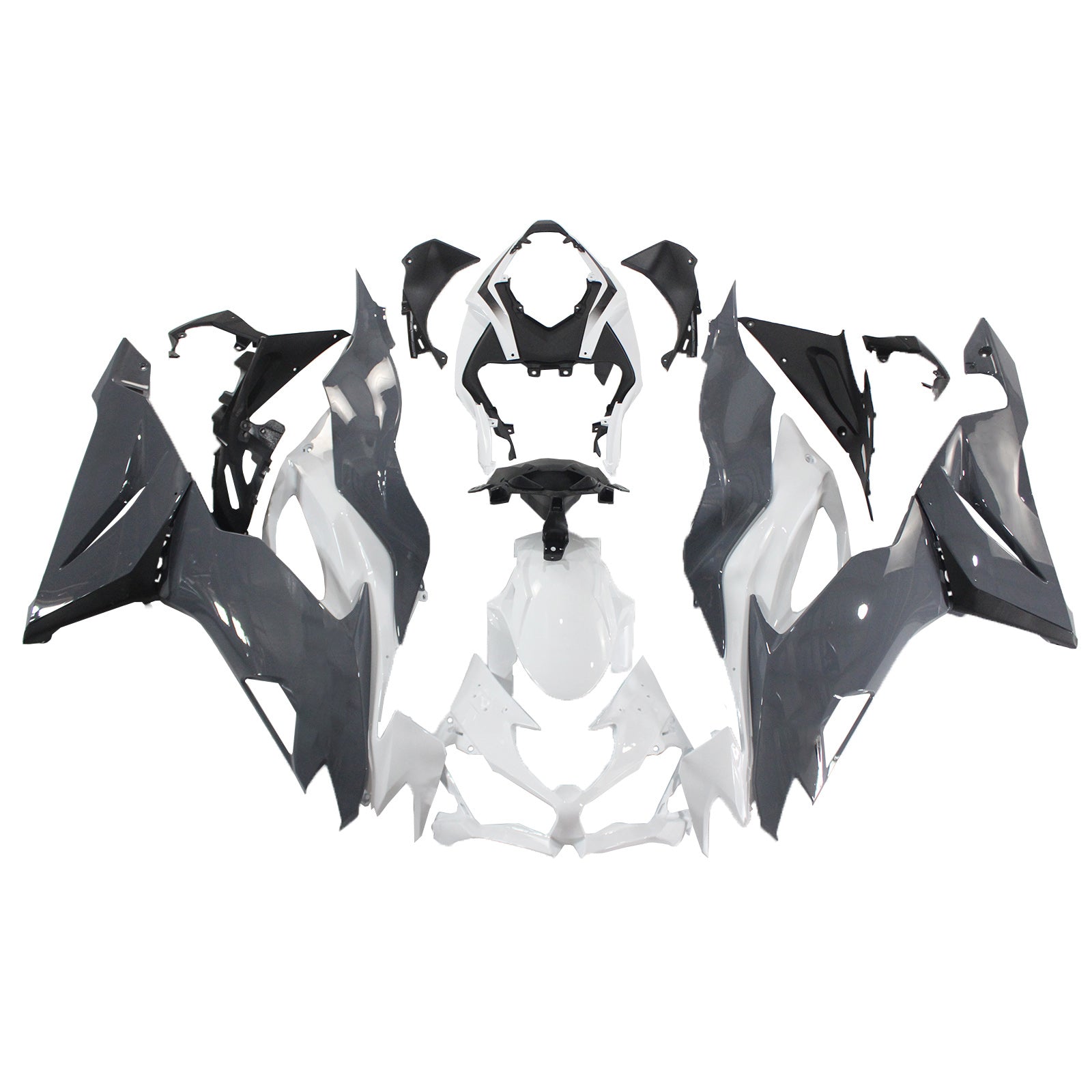 Injection Fairing Kit Bodywork Plastic ABS fit For Kawasaki ZX6R 2019-2023