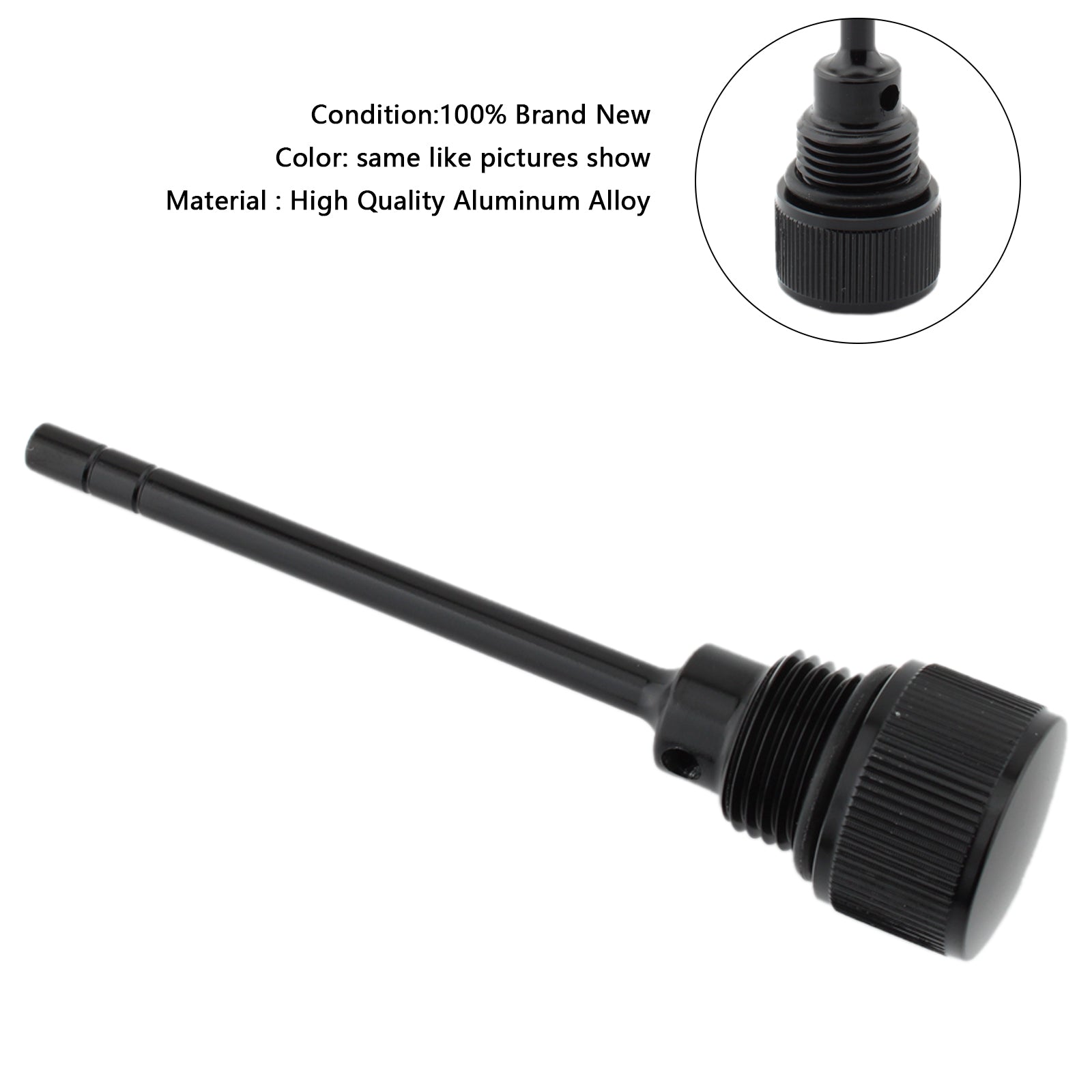 1105-0022 Oil Dipstick Tank Cap Plug For Softail Road Glide 07-19