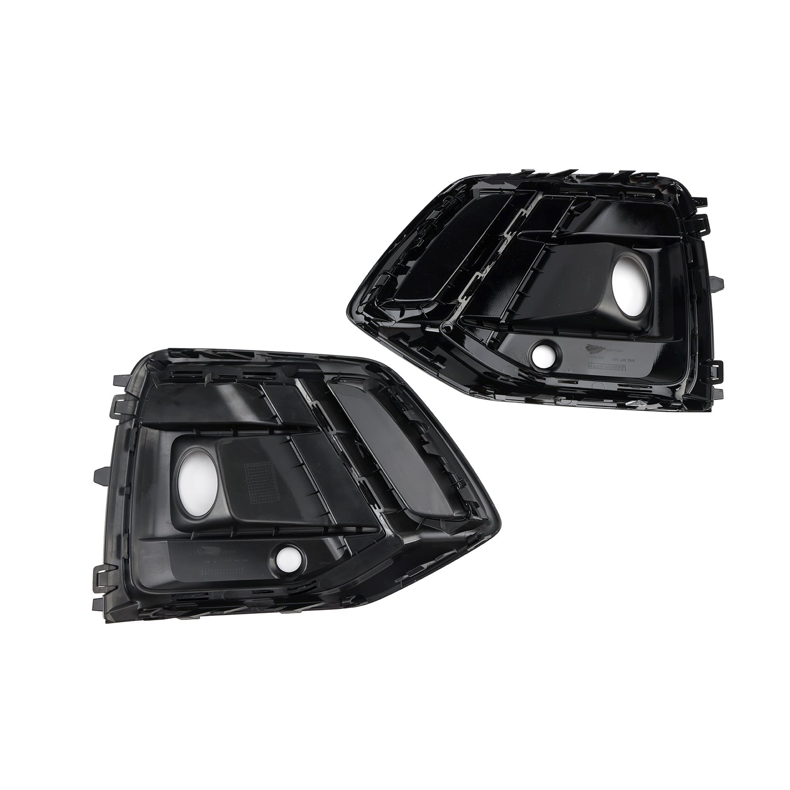 2021-2025 Audi Q5 SQ5 S-Line svart främre dimlampa grillkåpa