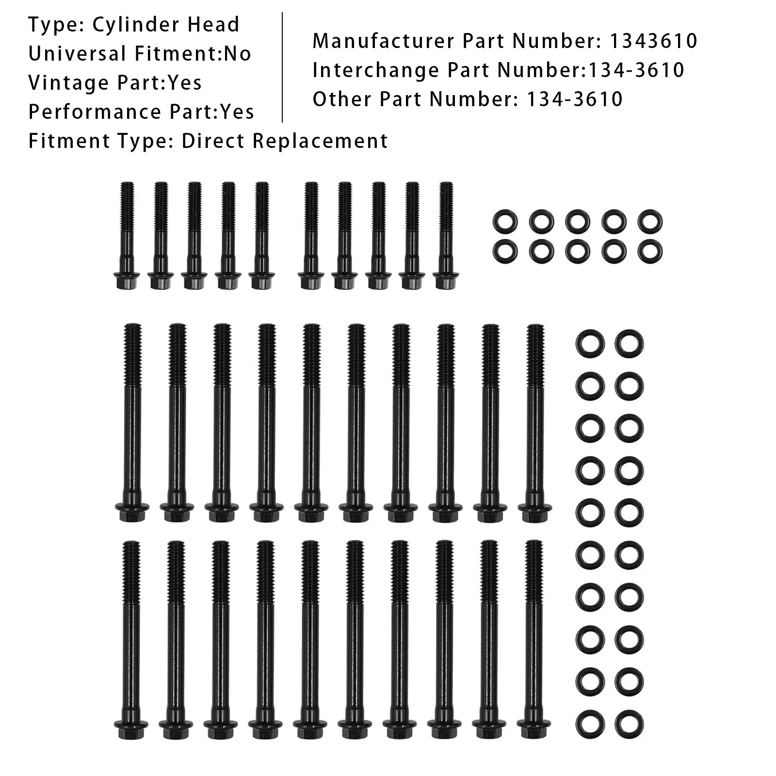2004+ Chevrolet Gen III IV LS MOTORES CILINDROS KIT DE CILINDRO DE CILINDA 134-3610