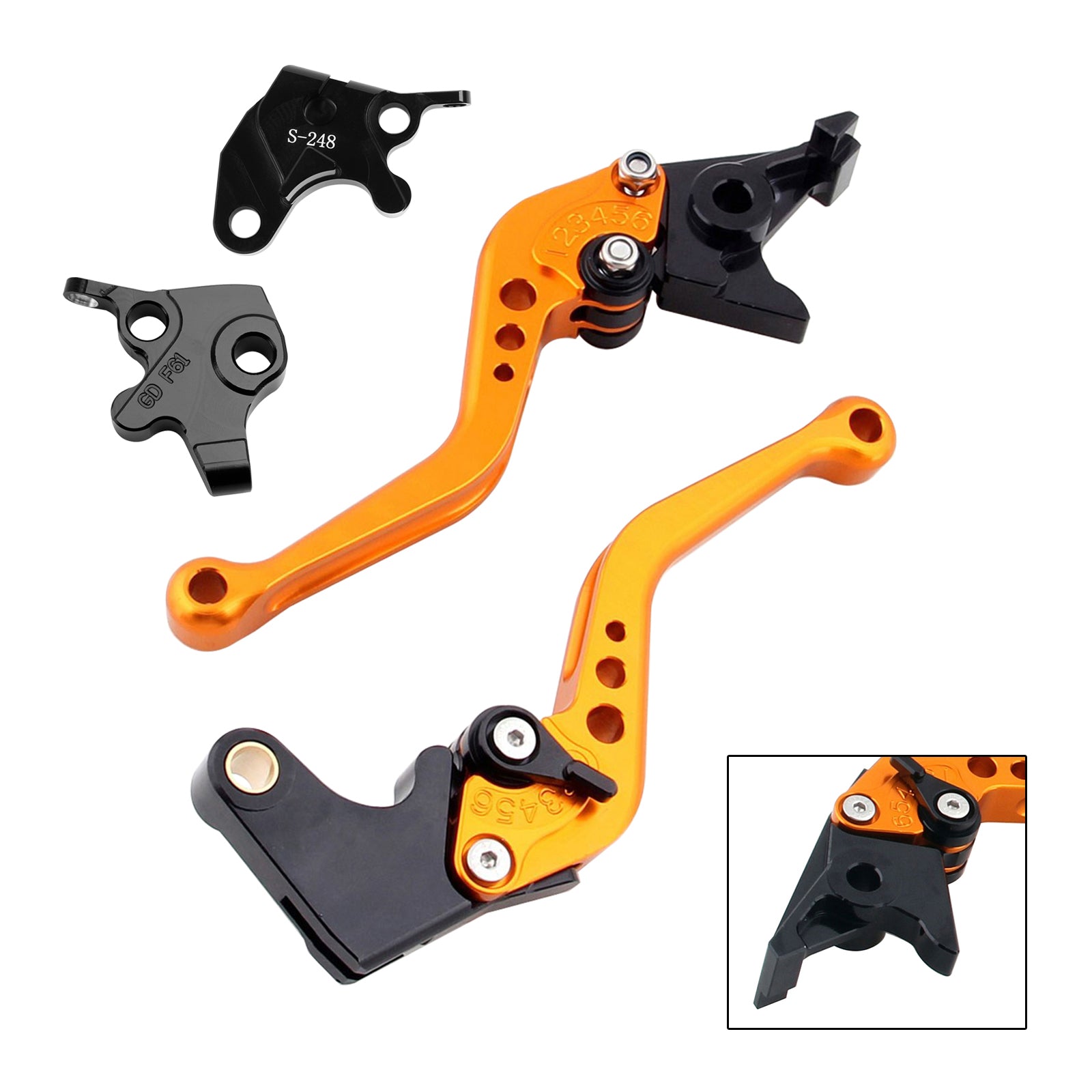 2008-2011 Yamaha YZF R125 Nová krátka spojka brzdovej páky