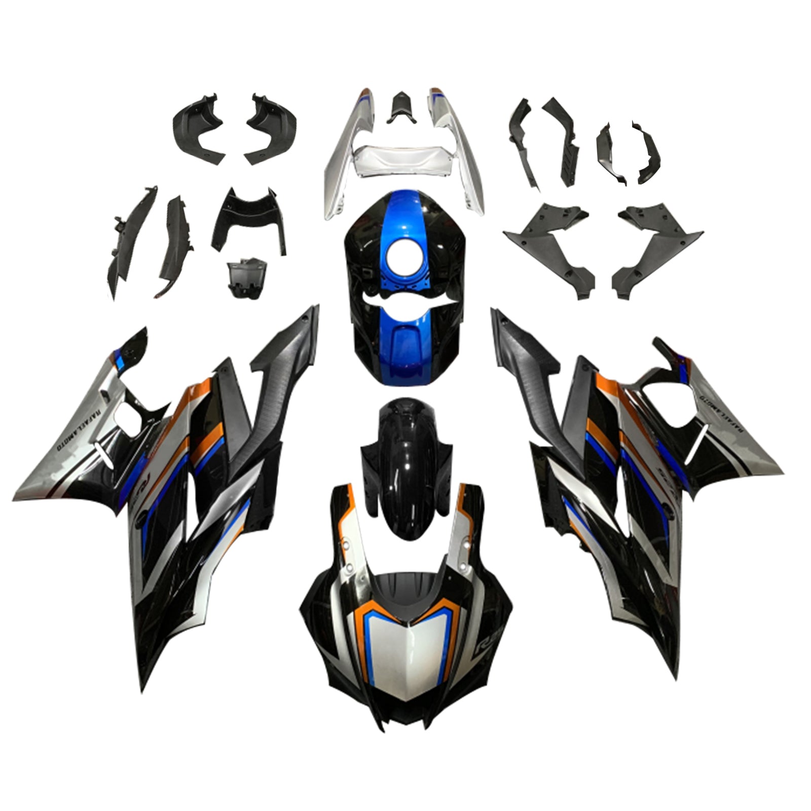 2022-2023 Yamaha YZF-R3 R25 Injectiekuipset Carrosserie Kunststof ABS