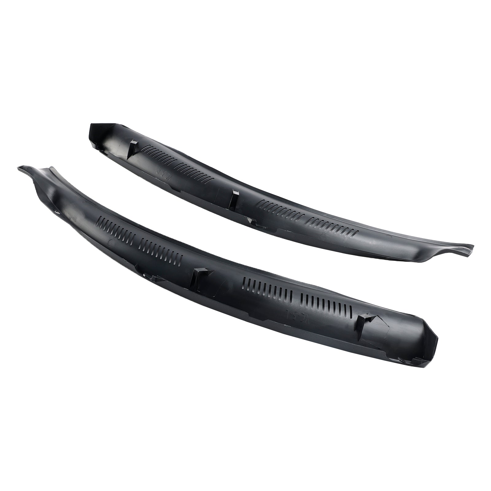 Mercedes-Benz 1999-2002 W210 Grille de panneau de capot de fenêtre d'essuie-glace de pare-brise de classe E E55 AMG droite & LH