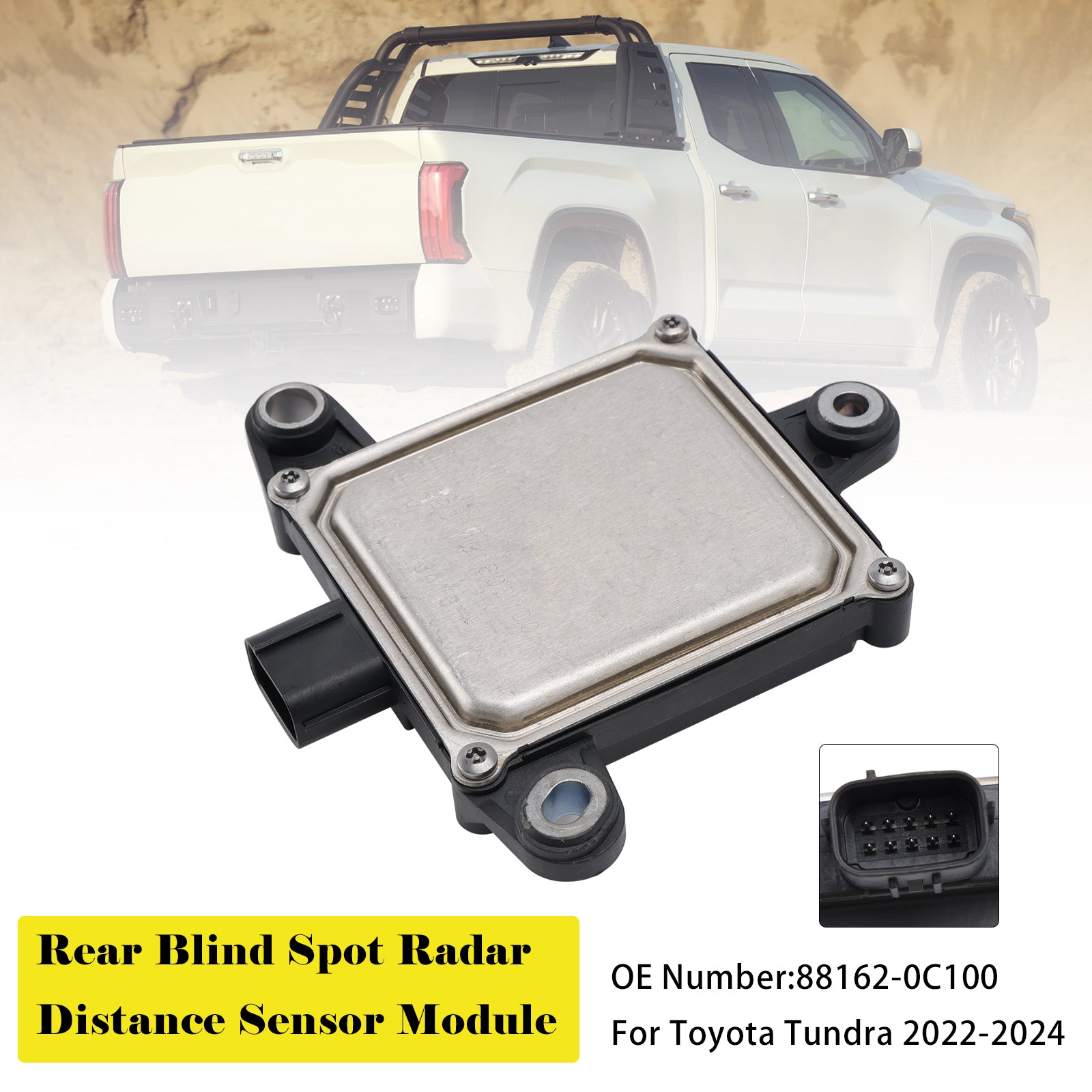 2022-2024 Toyota Tundra Achter Dodehoekradar Afstandssensormodule 88162-0C100