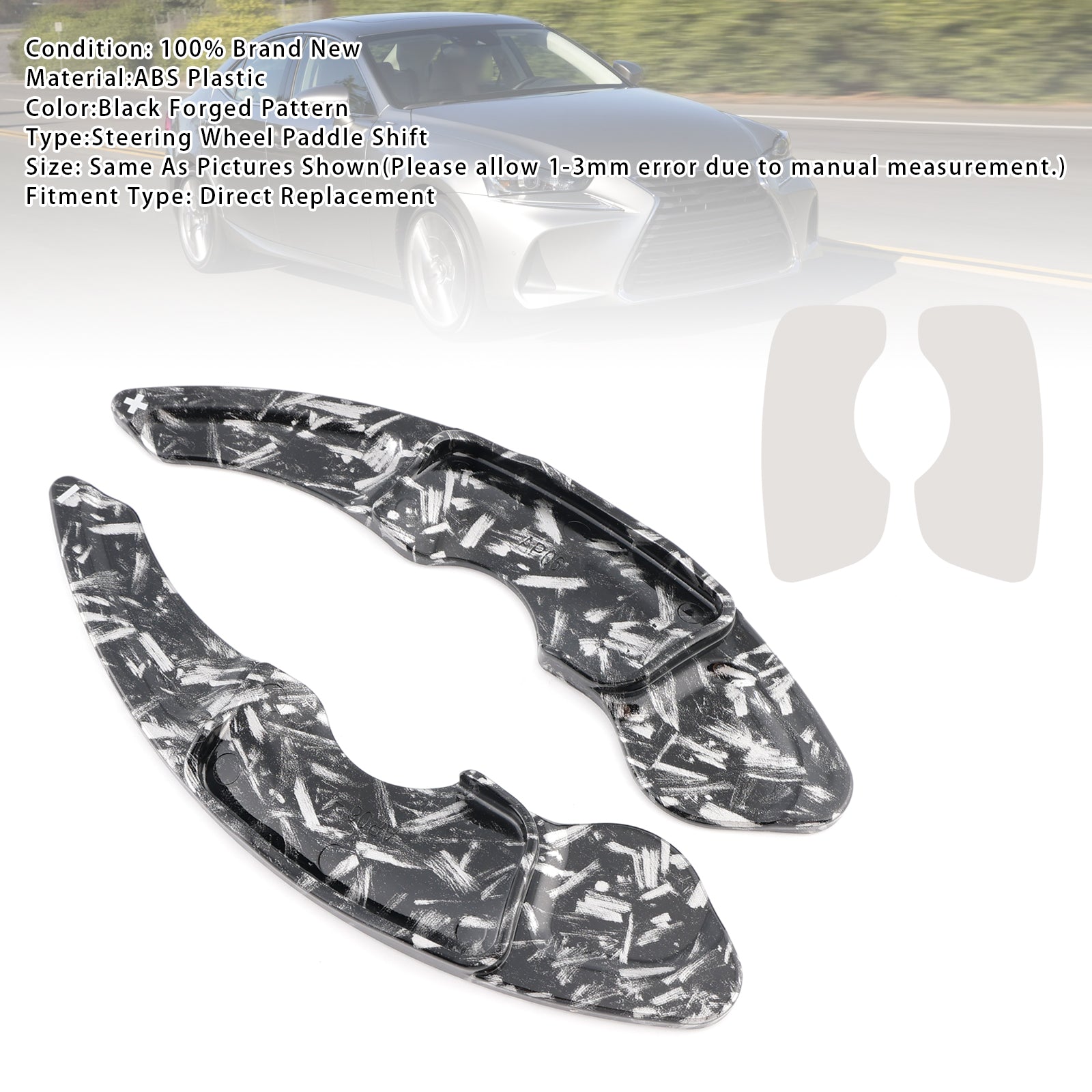 Stuurwielpaddle-shifterverlengingen voor Lexus IS RC RCF NX