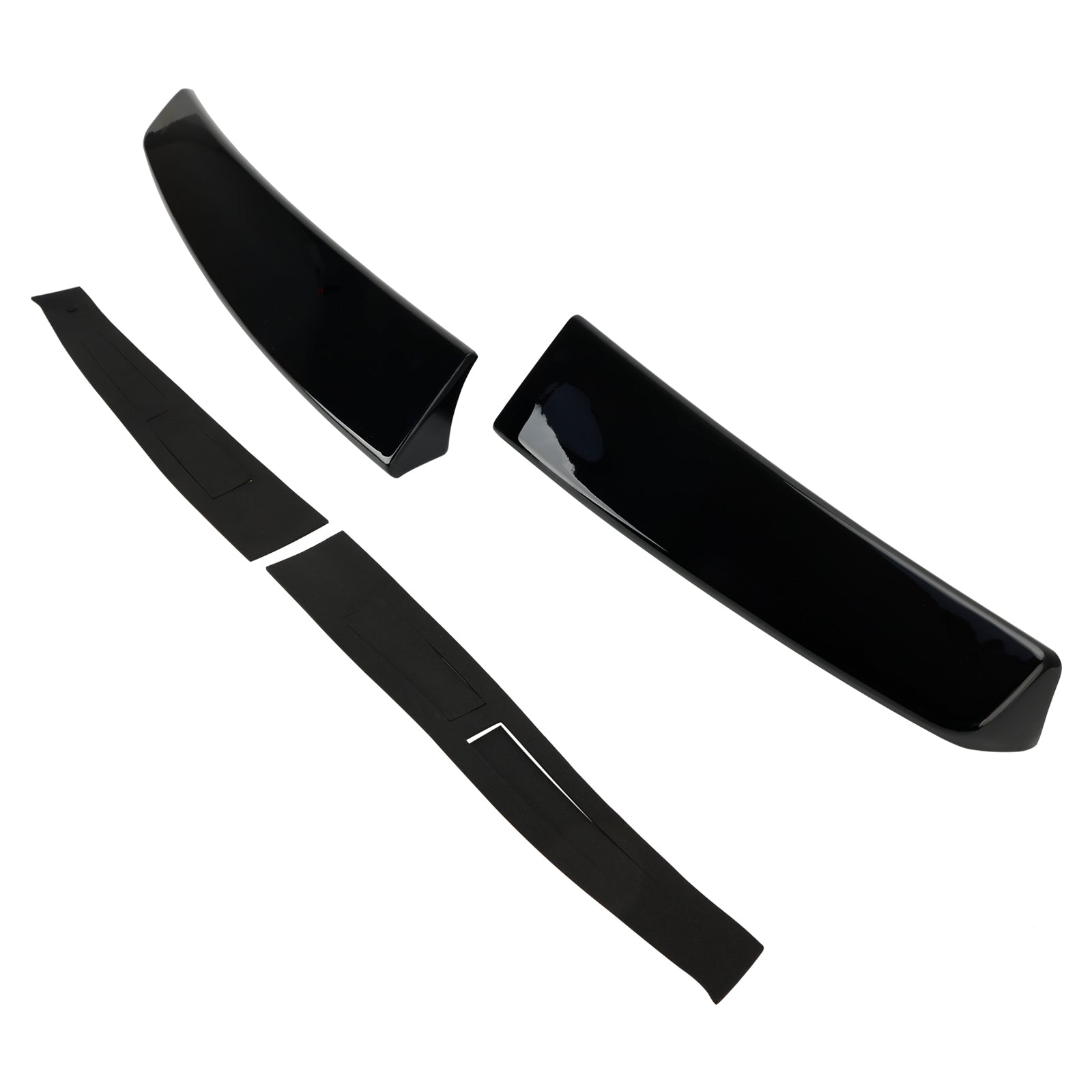 VW Caddy, rok výroby 2005 – 2018 & Caddy Maxi lesklý čierny zadný spojler na dvojité dvere batožinového priestoru