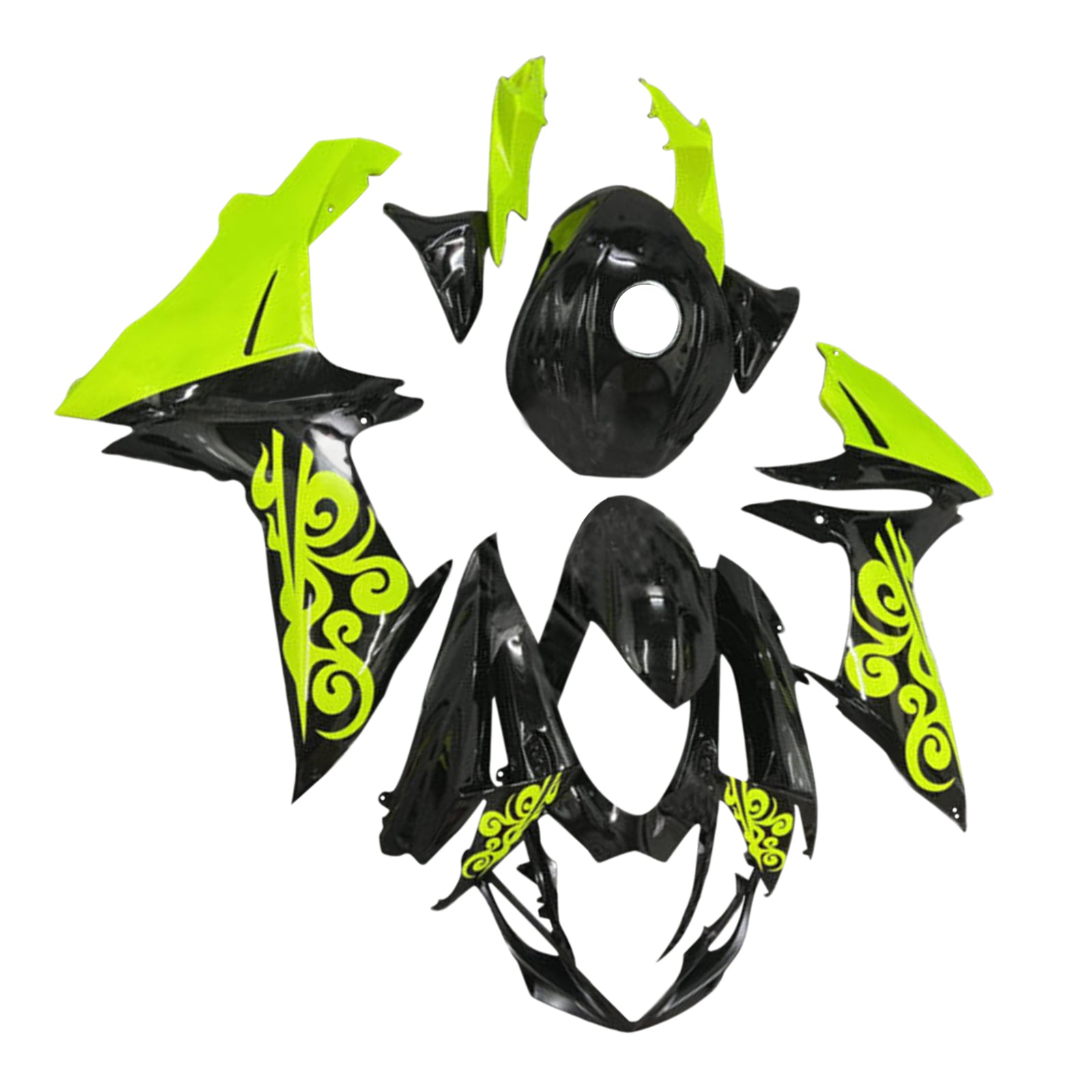 Kit de carenagem injeção Absos de plástico para Suzuki GSXR 600/750 2011-2025 K11