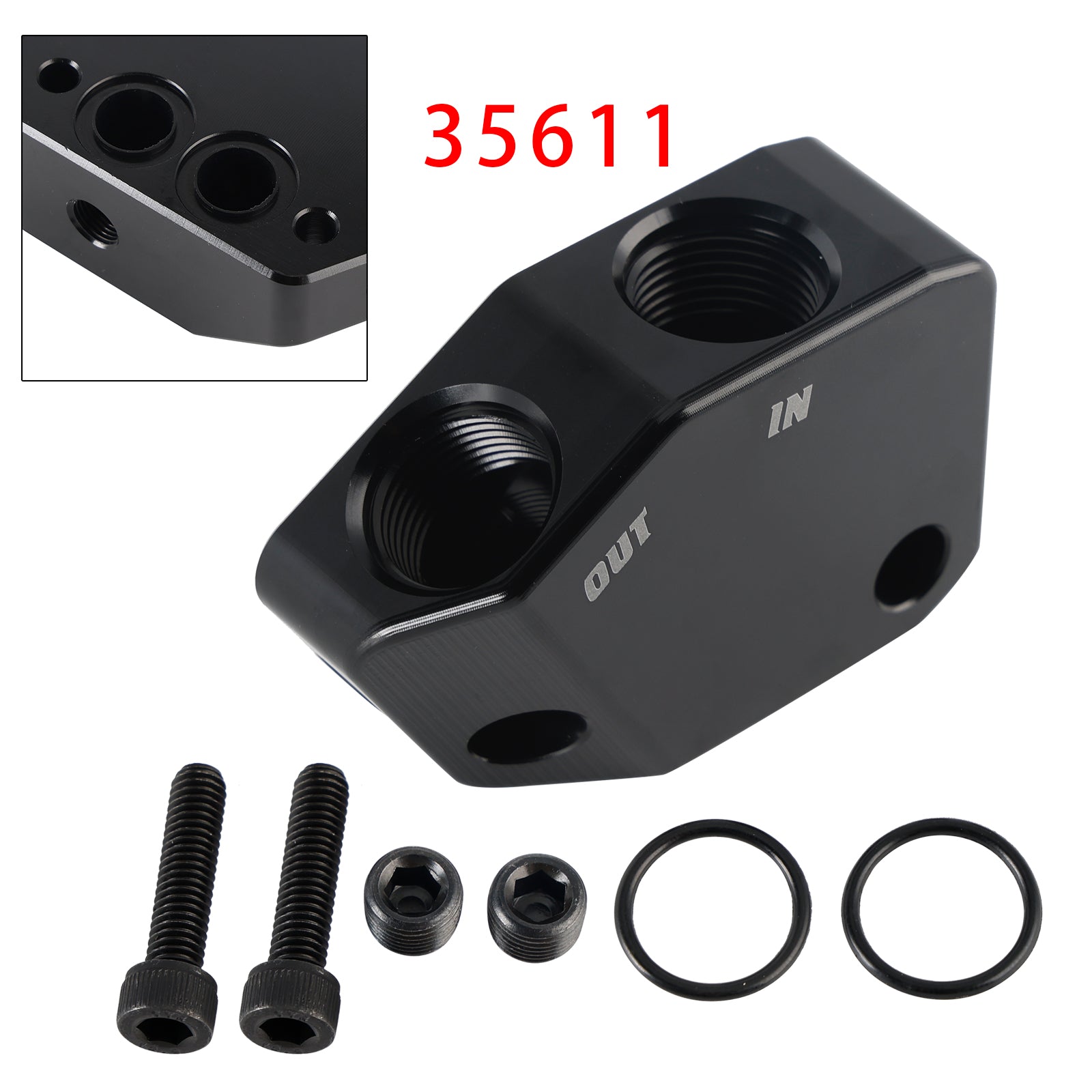 Adaptateur de refroidisseur d'huile moteur 35611 LS