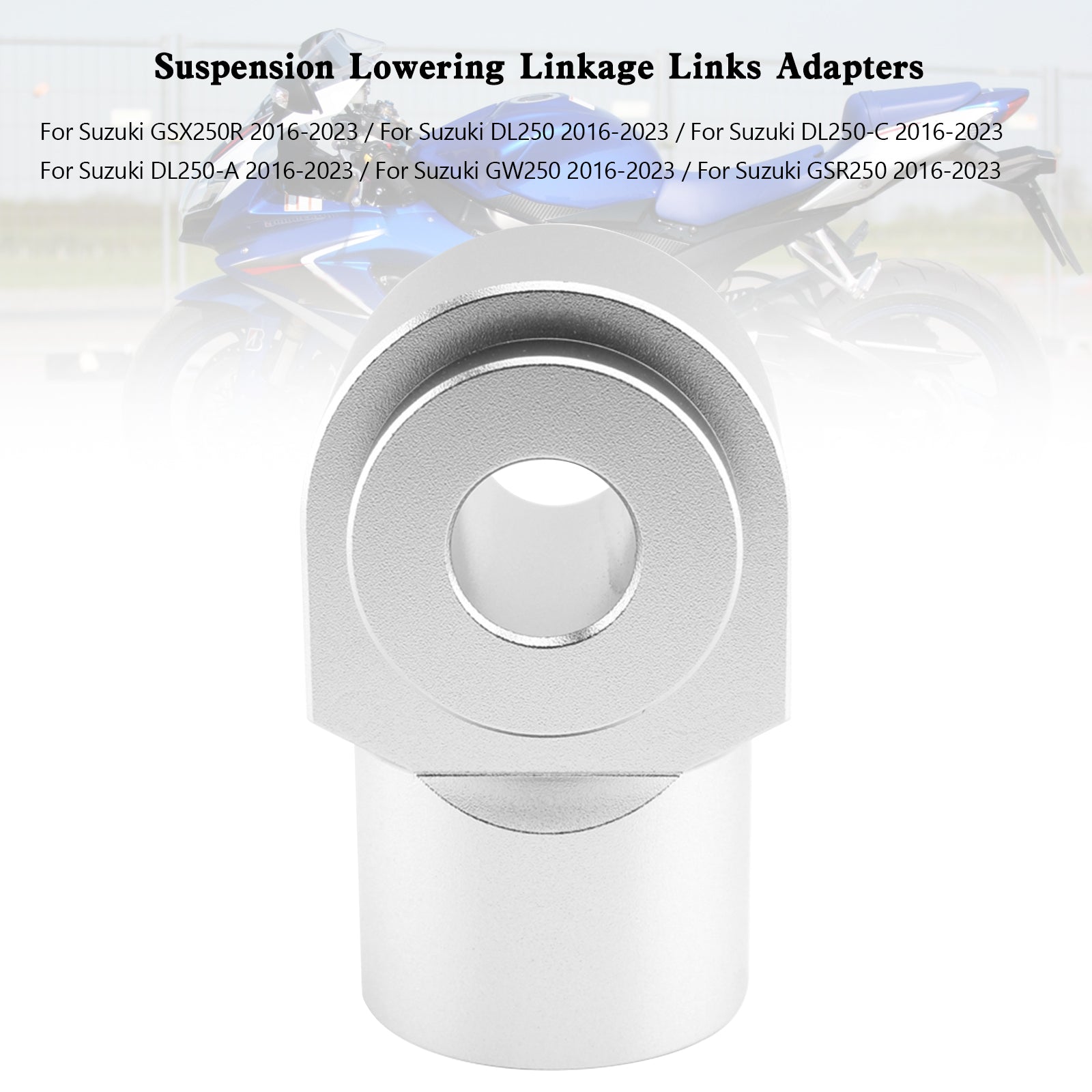 Suzuki GSR250R DL250 GW250 Kit de biellettes d'abaissement de suspension GSX250R
