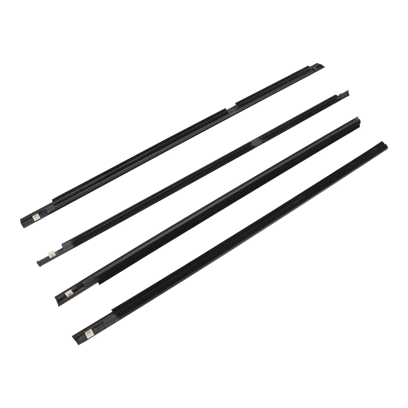 2009-2013 Suzuki Grand Vitara 4-delige deurglasriem buitenste lijstafdichting