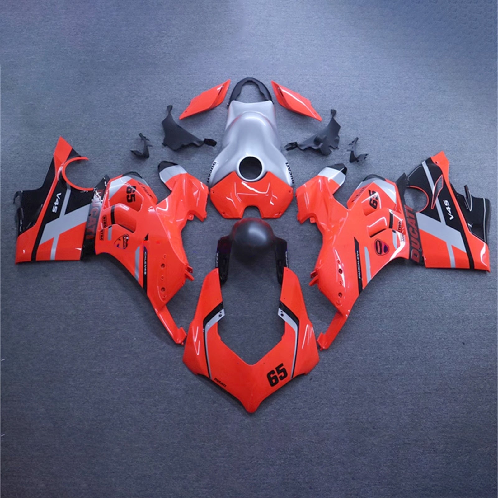 Kit de carénage d'injection Ducati Panigale V4/V4S 2020-2021 V4SP/V4R 2019-2022