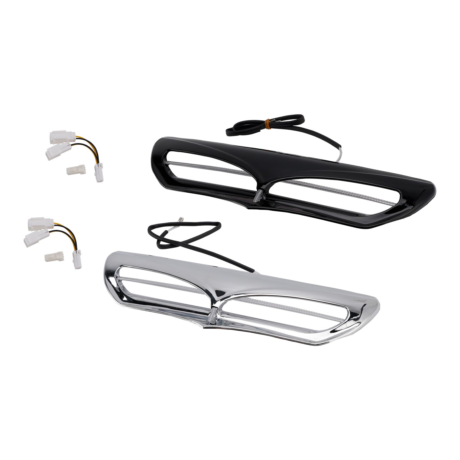 LED Lighted Fairing Vent Trim For Electra Street Glide FLHTCU 2014-2022