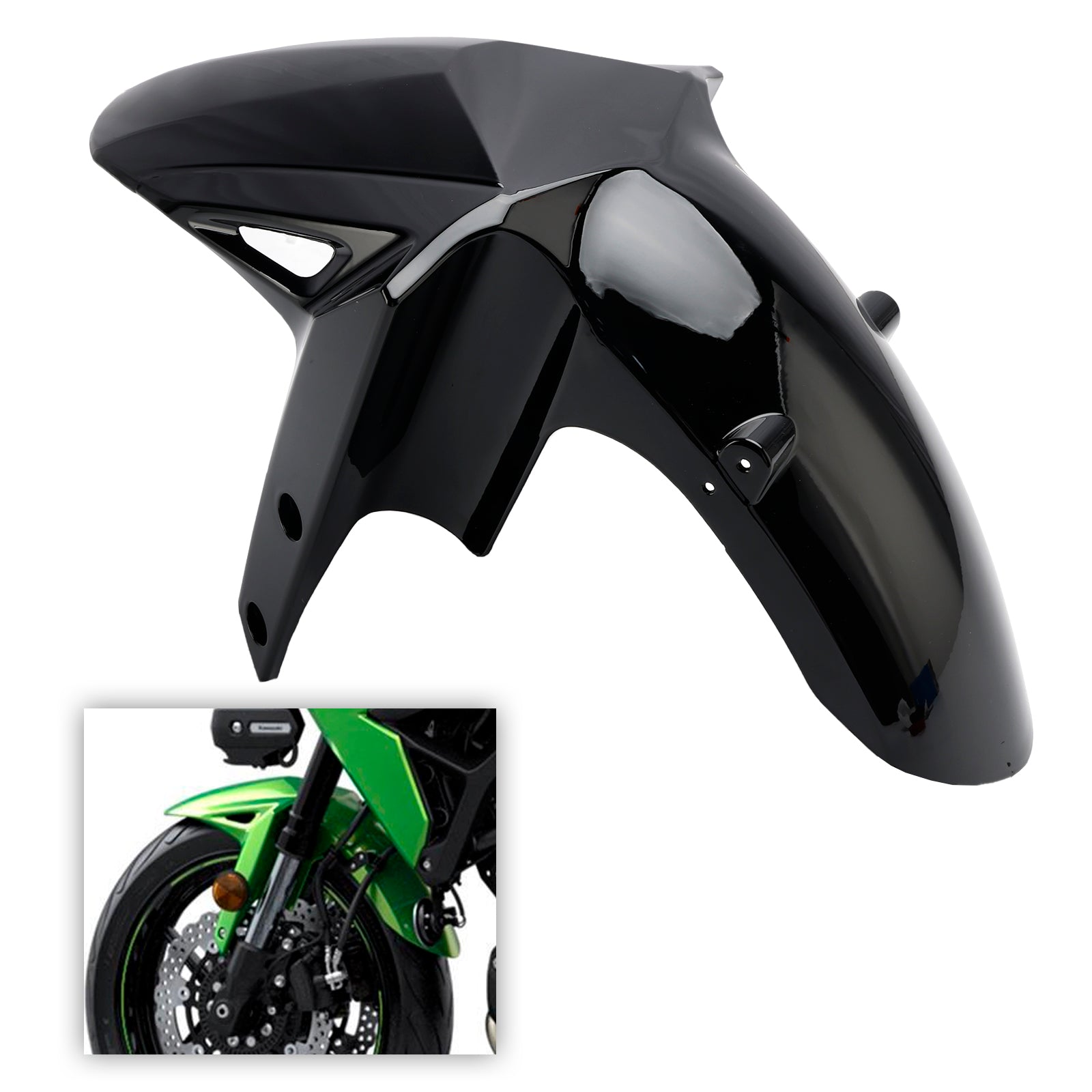 2022-2024 Kawasaki Versys 650 KLE650 Predný blatníka Mudguard Fairing