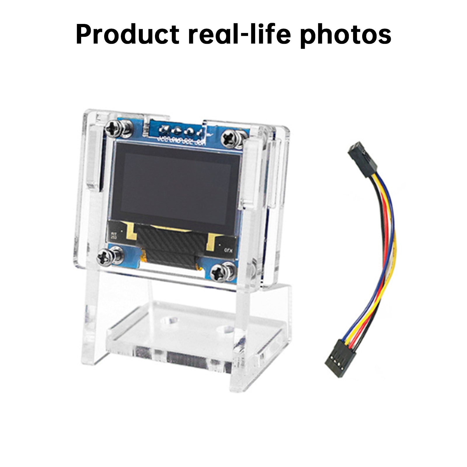 Raspberry Pi 4B 0,96-inch OLED-displaymodule IP-harde schijf-informatiedisplay