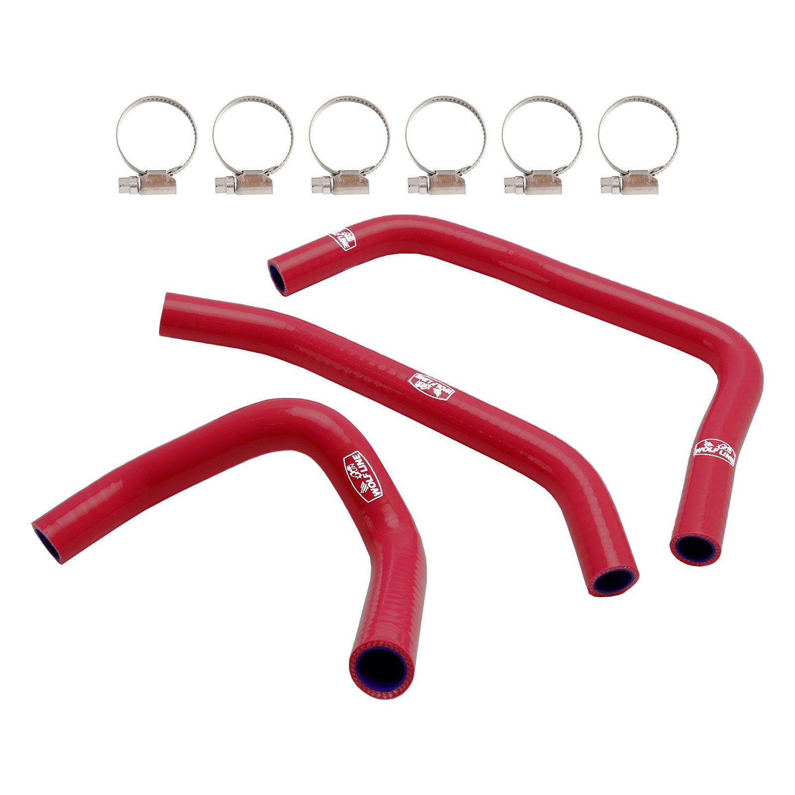 Silikon Radiatorkylvätskespaket för Kawasaki ZX4R ZX-4RR 2023-2024