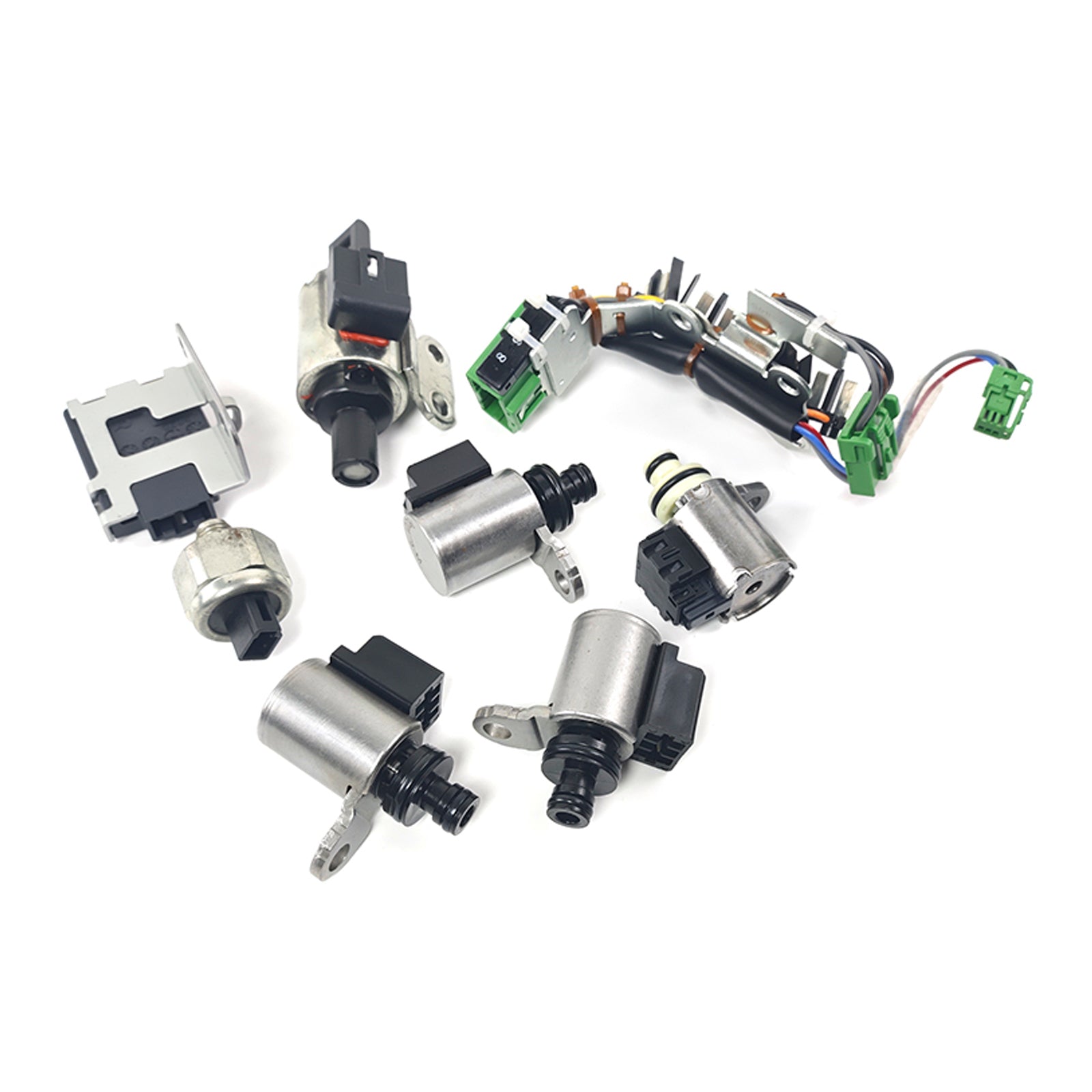 2007–2013 Altima – L4 2,5L – CVT FWD (RE0F10A) Transmissiemagneetklepset JF011 Eén sensor