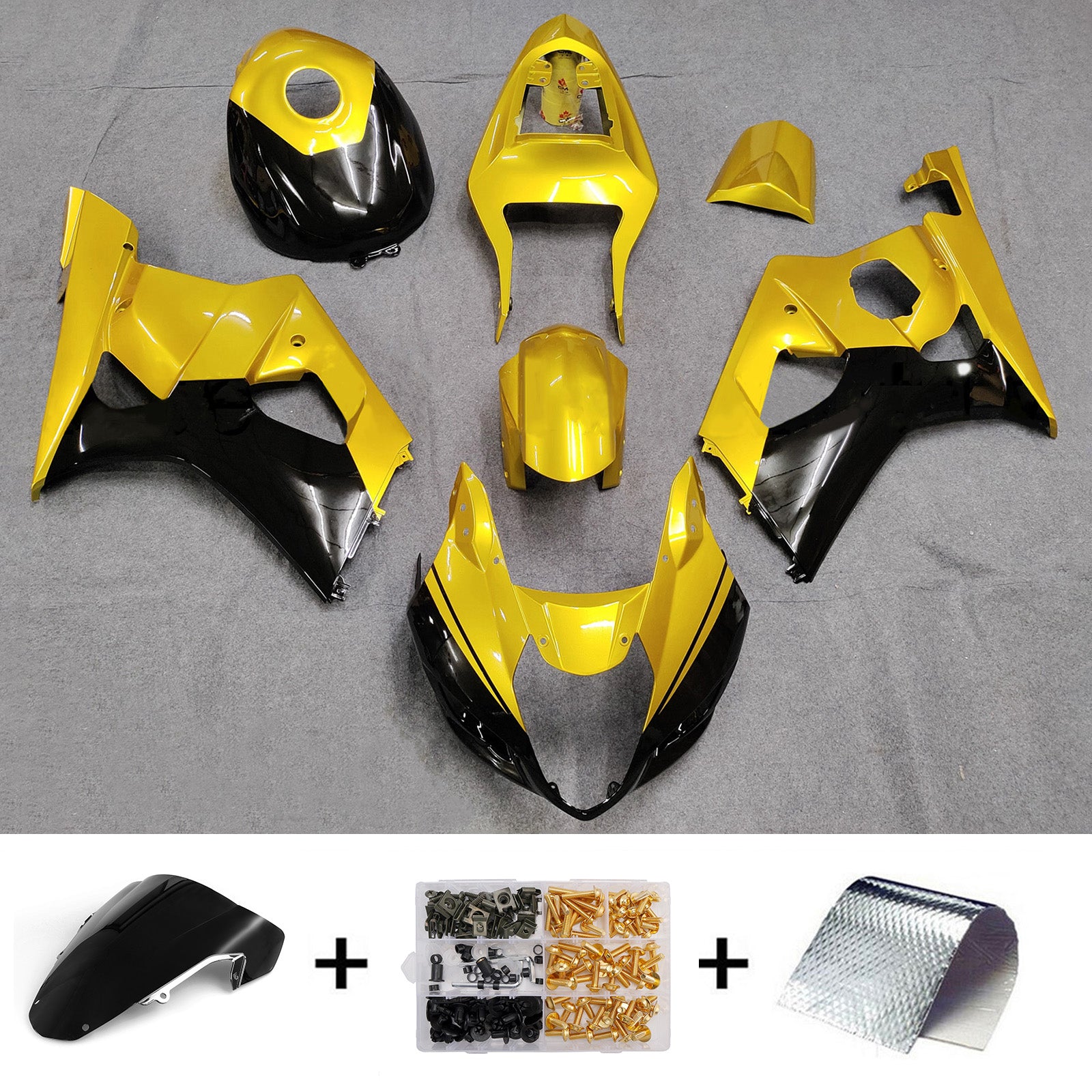 Injection Fairing Kit Bodywork Plastic ABS For Suzuki GSXR1000 2003-2004 K3