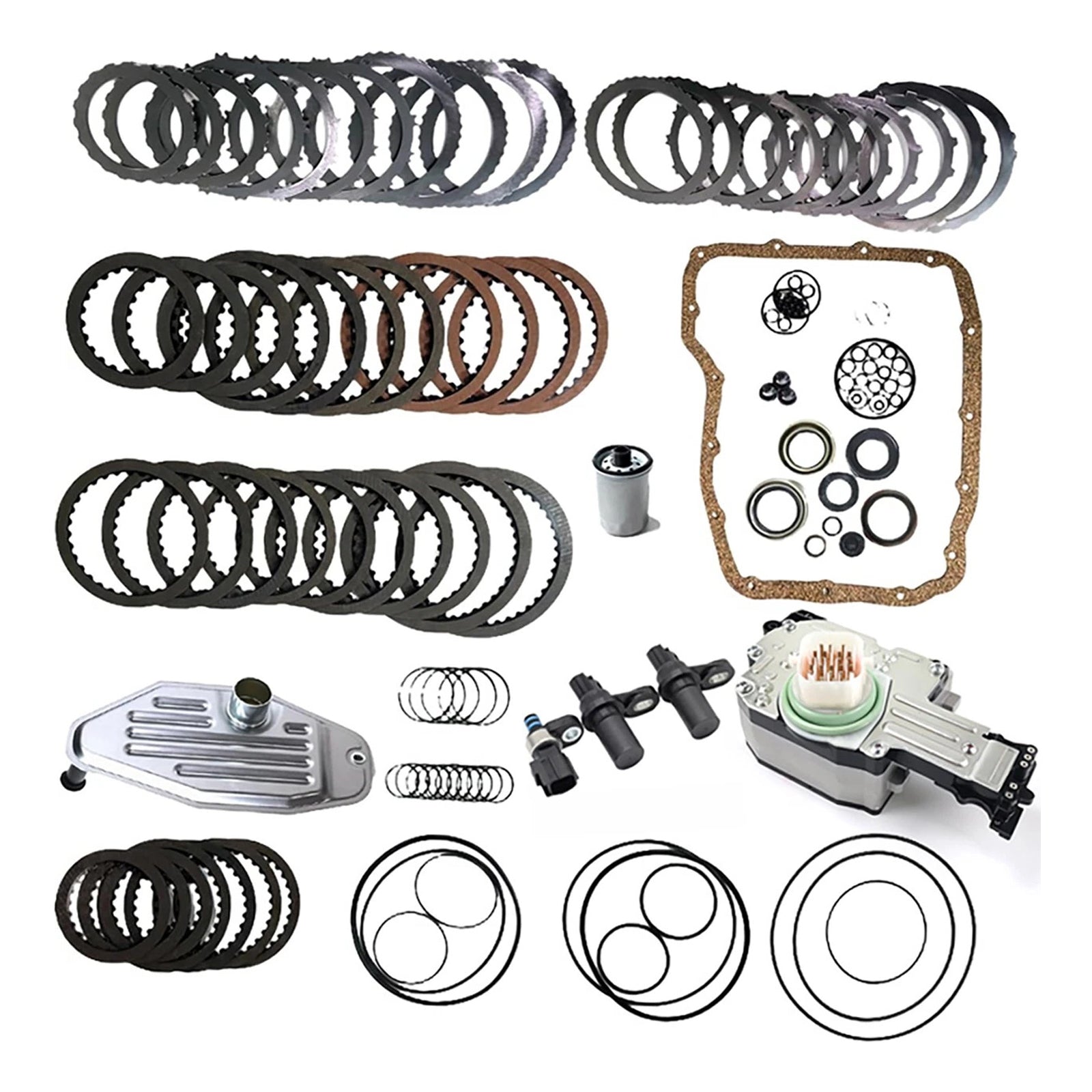 2009-2010 Dodge Ram 2500 5.7 L Transmission Master Rebuild Kit & 4WD Filter Friction Steel 45RFE 545RFE 65RFE