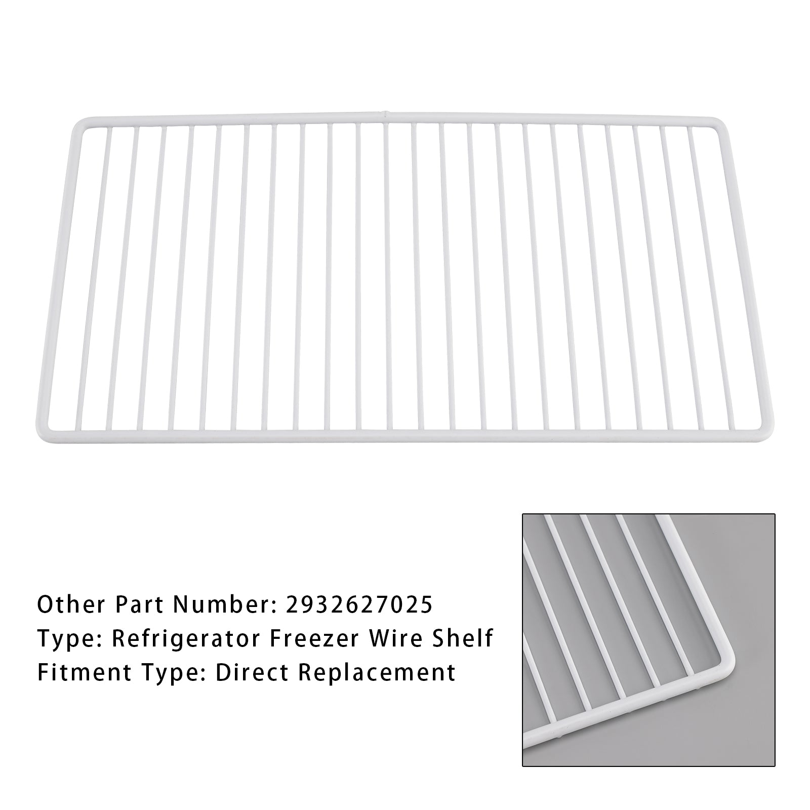 2932627025 Refrigérateur RV Refrigérateur Fituer Tire Shelf