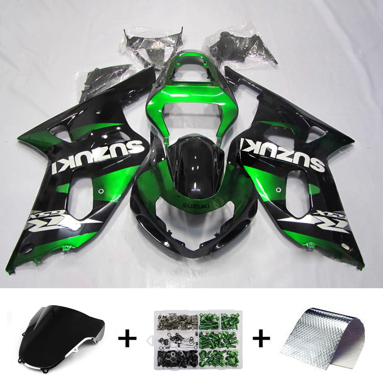 Injection Fairing Kit Bodywork For Suzuki GSXR600 2001-2003 GSXR750 2000-2003 K1