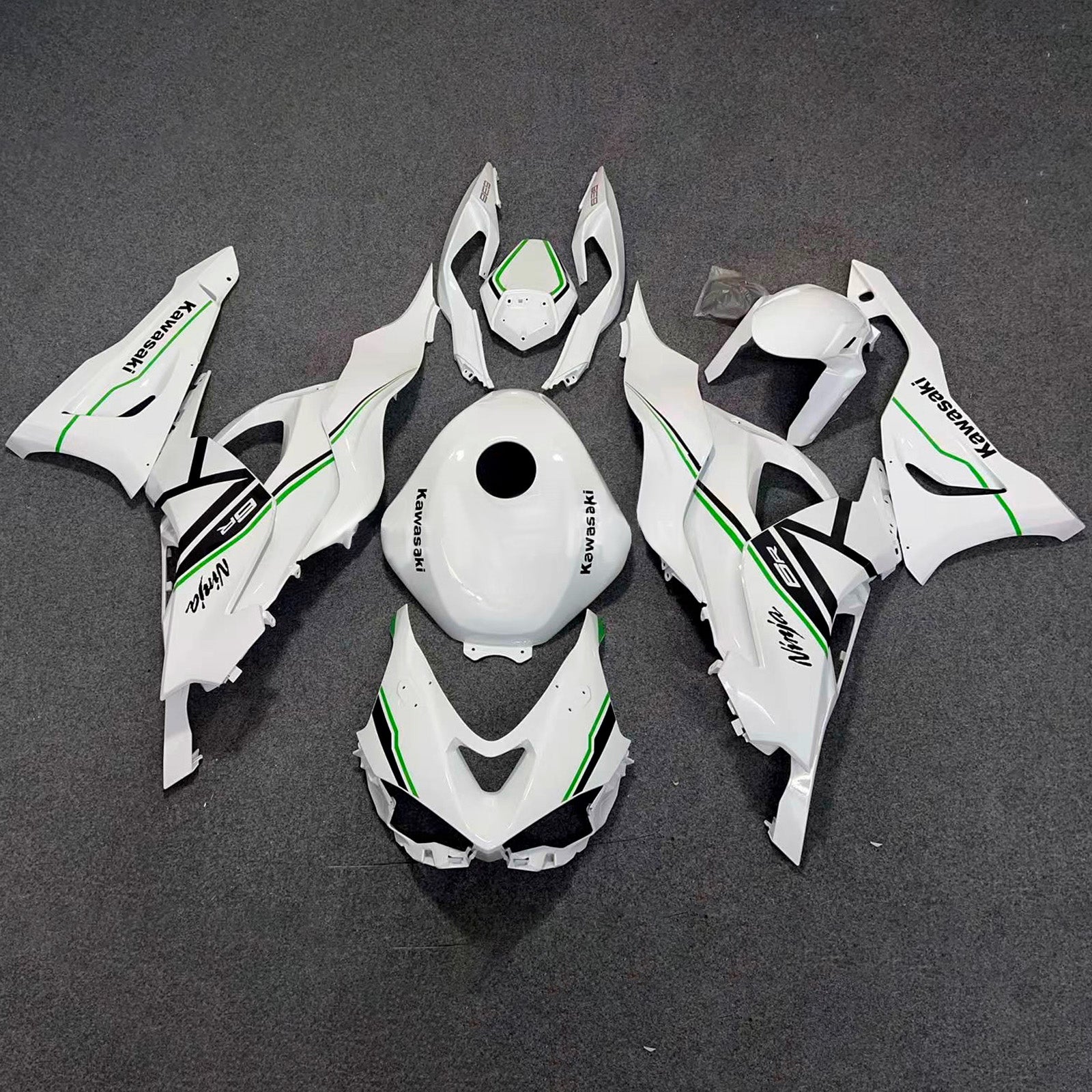 Kit carenatura iniezione carrozzeria in plastica ABS adatta per Kawasaki ZX-6R 2024-2025