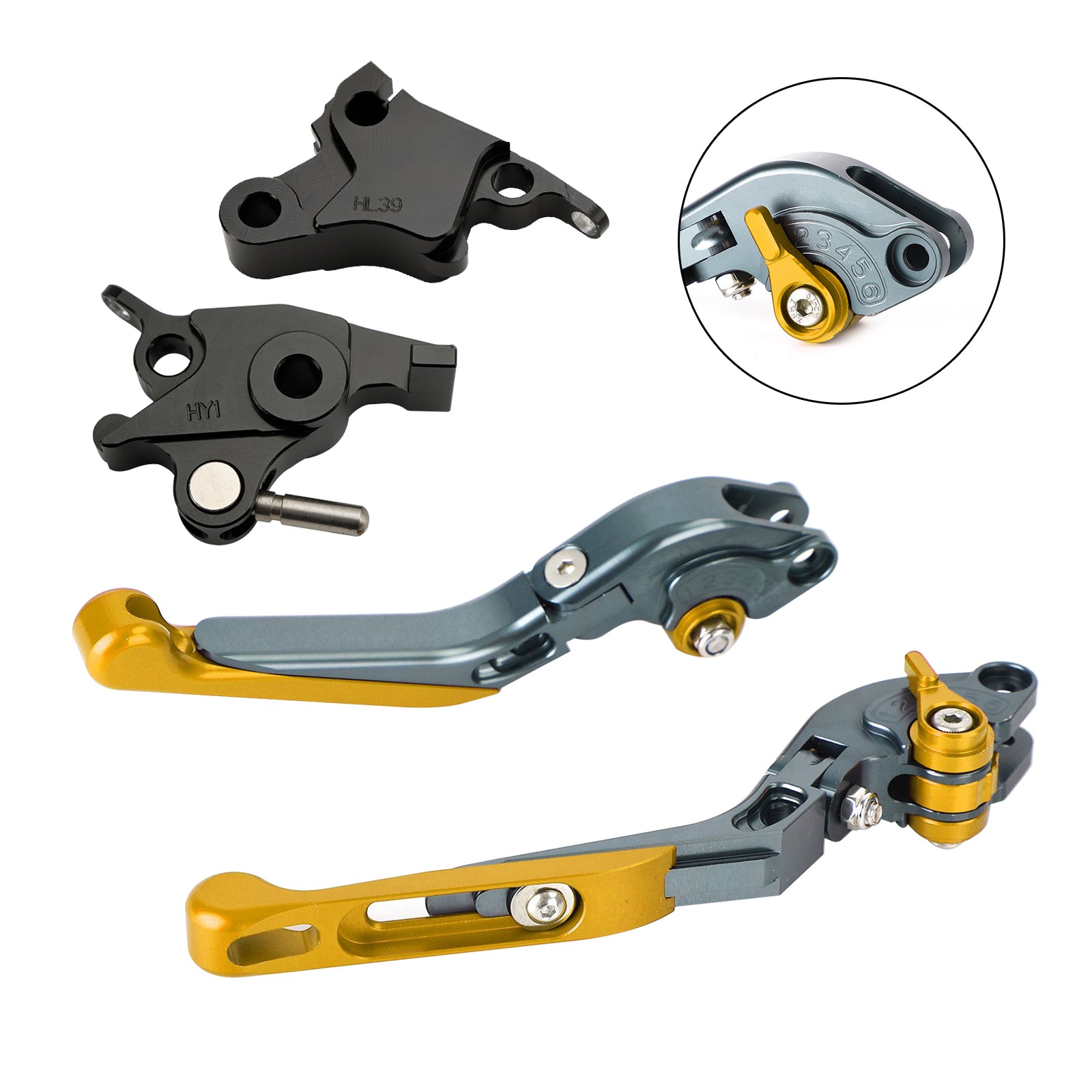 Levier de frein d'embrayage réglable CFMOTO 700CL-X Heritage 2021-2022