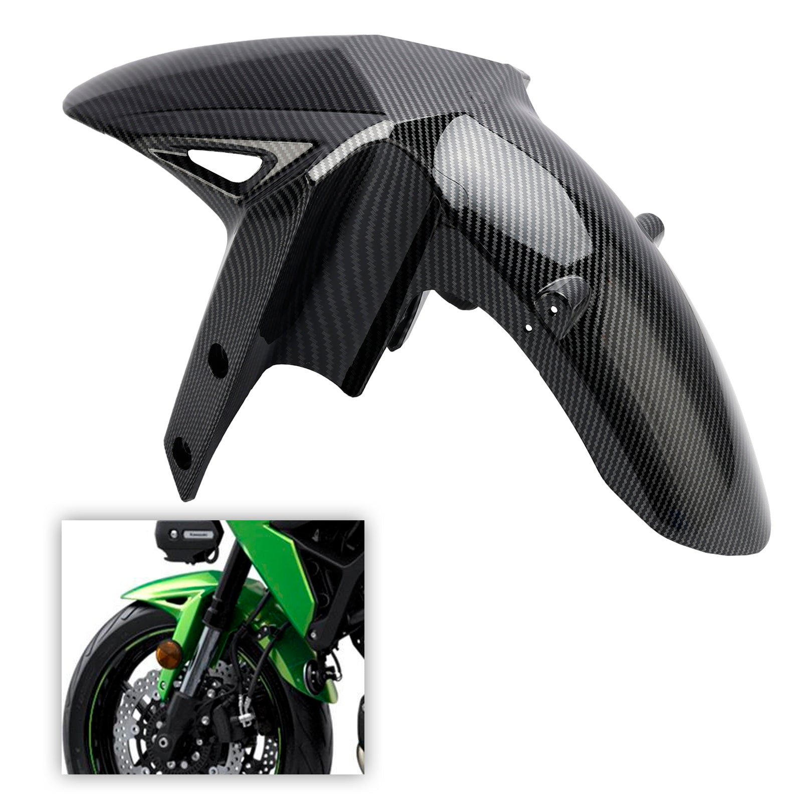 2022-2024 Kawasaki Versys 650 KLE650 Predný blatníka Mudguard Fairing