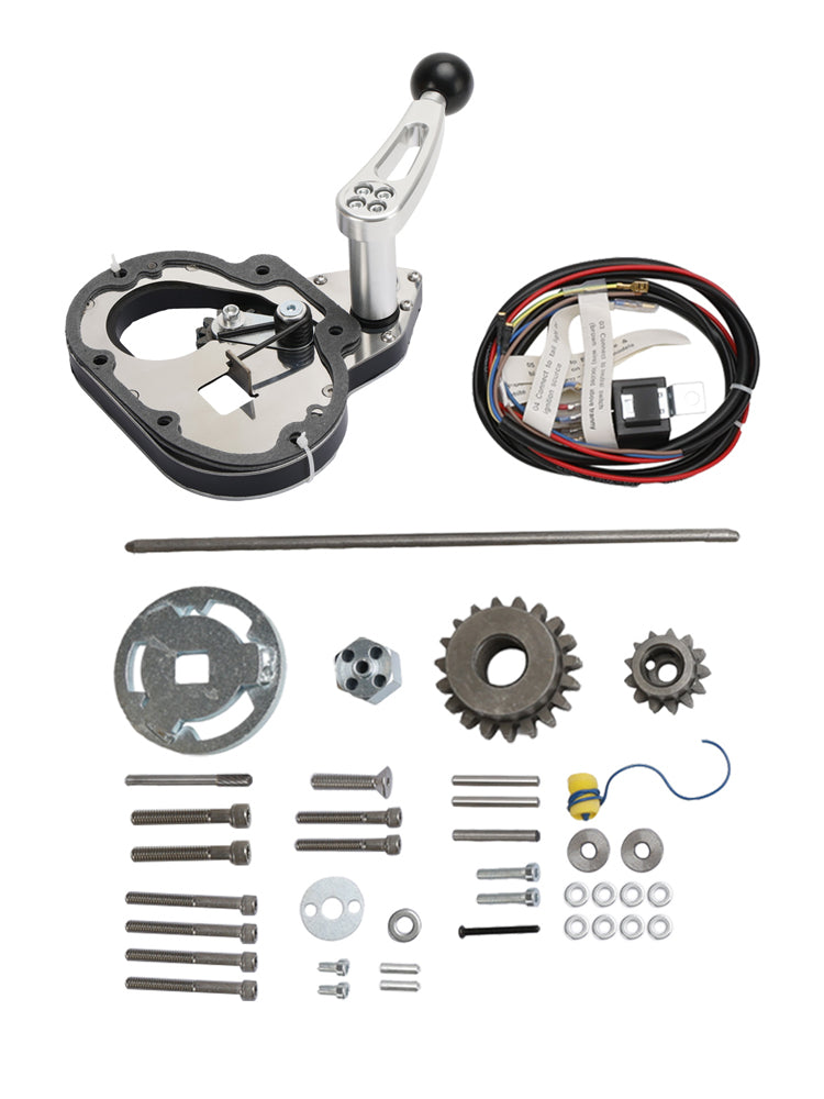 6 Speed Harley w Billet Knob Trike Sidecar Motorcycle Reverse Gear