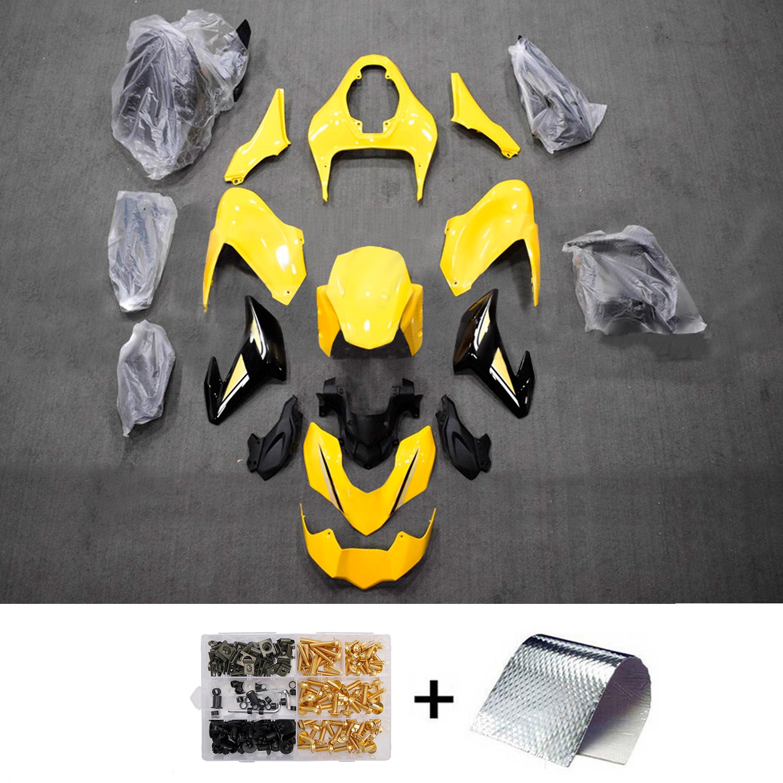 Injection Fairing Kit Bodywork Plastic ABS fit For Kawasaki Z900 2017-2019