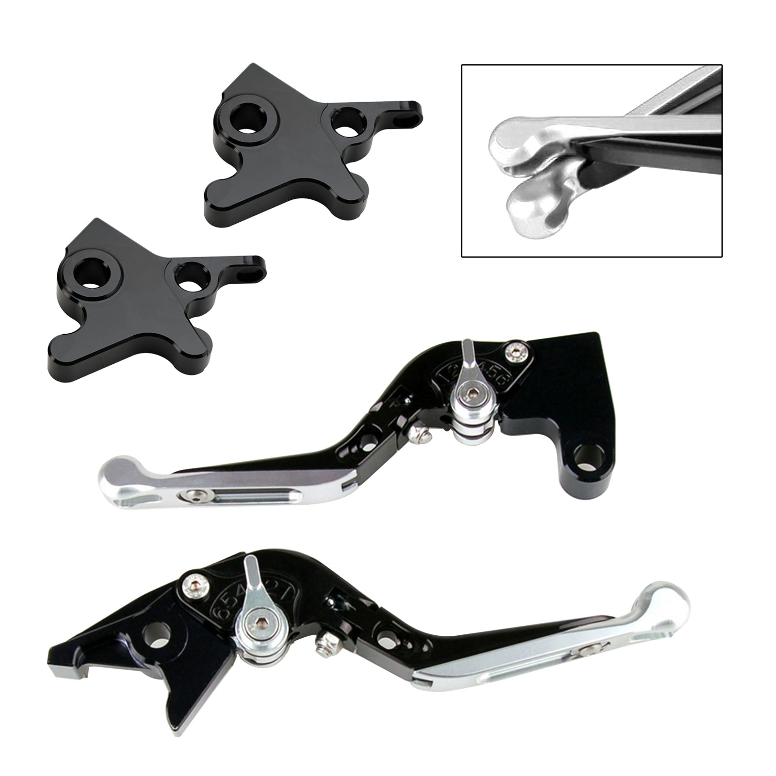 Palanca de freno de embrague ajustable para Piaggio MP3 300 16-18 MP3 350 18-19