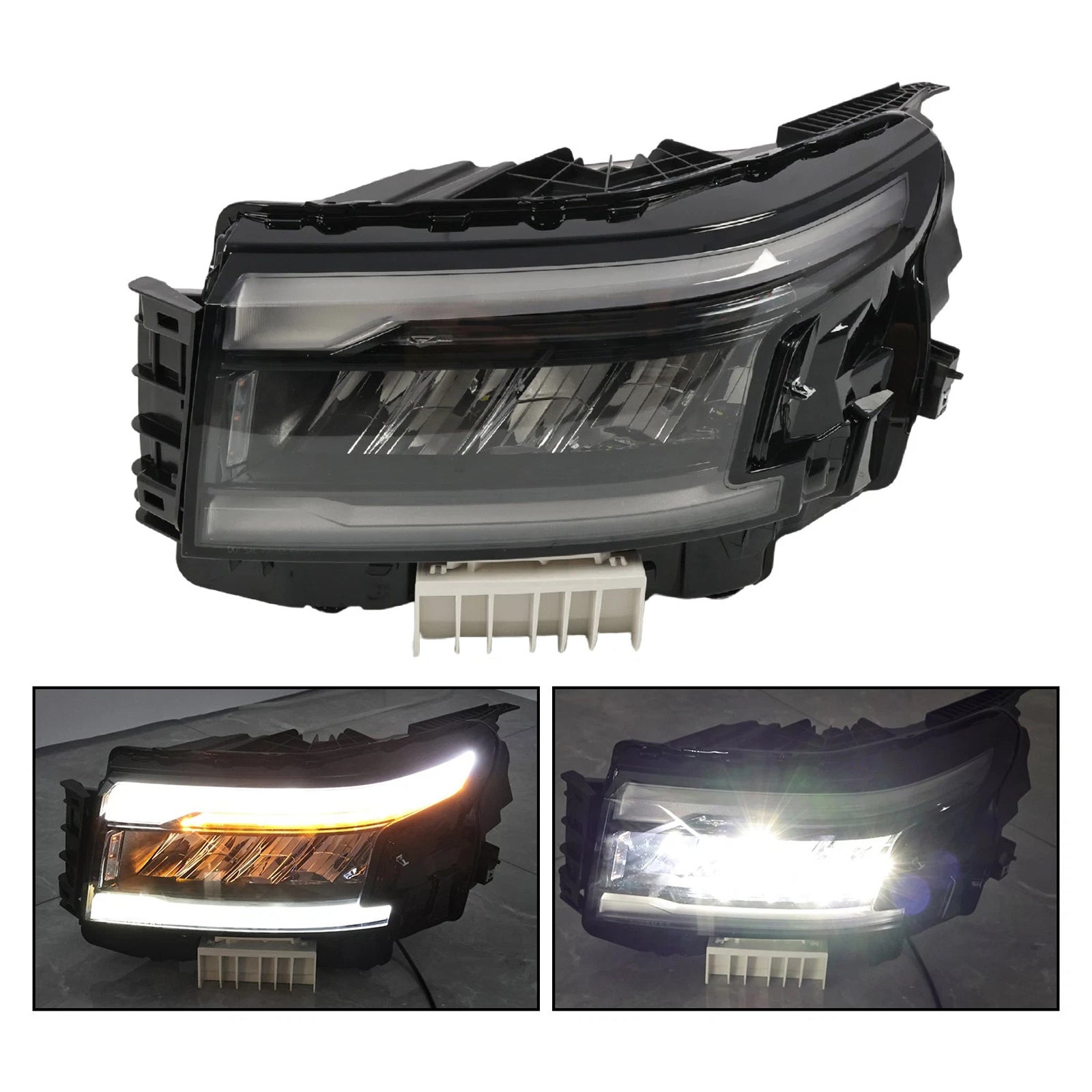 Front Left+Right LED Headlight w/DRL For Nissan Frontier 2022-2025
