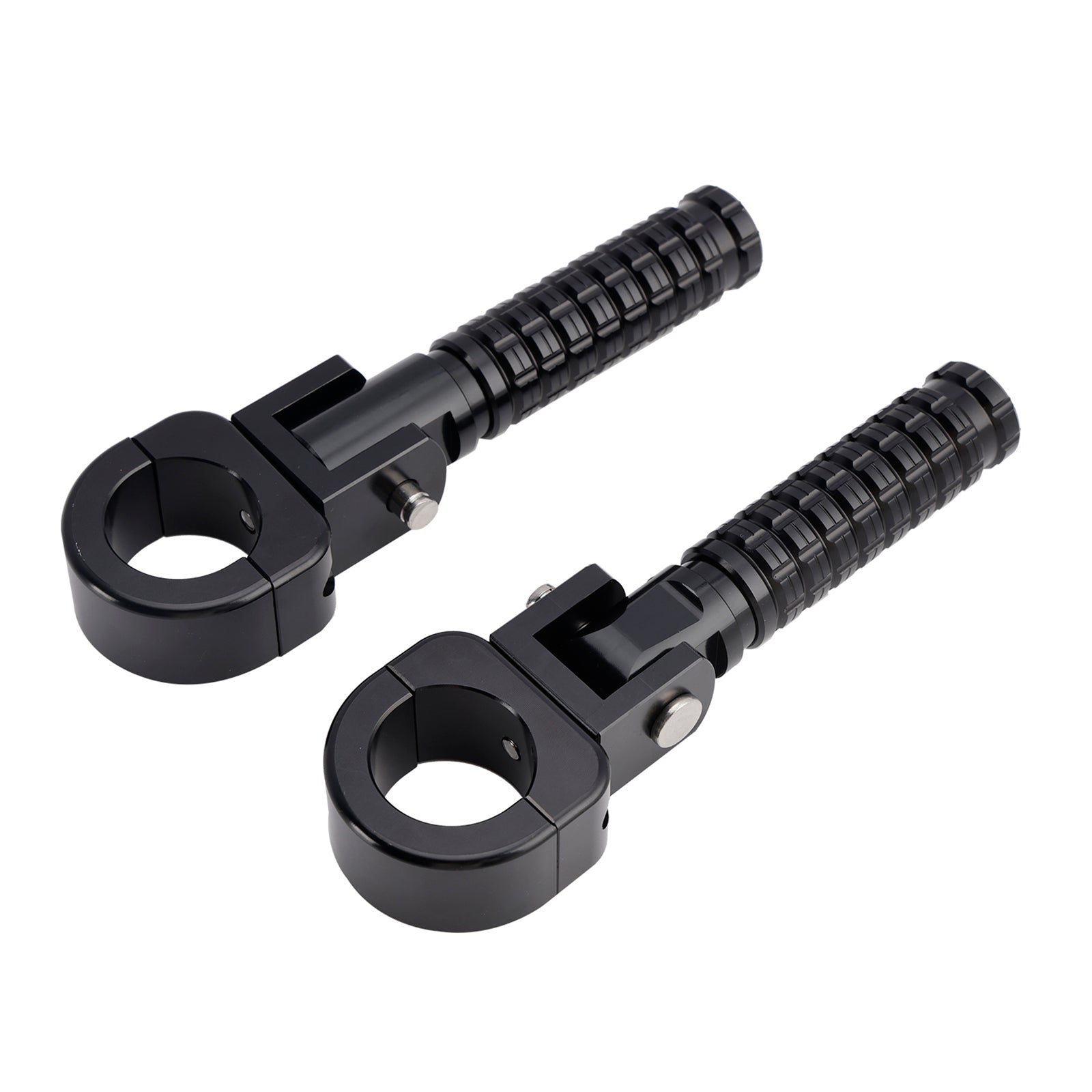 Apoios para os pés dianteiros universais adequados para motocicletas com 1.25" barras