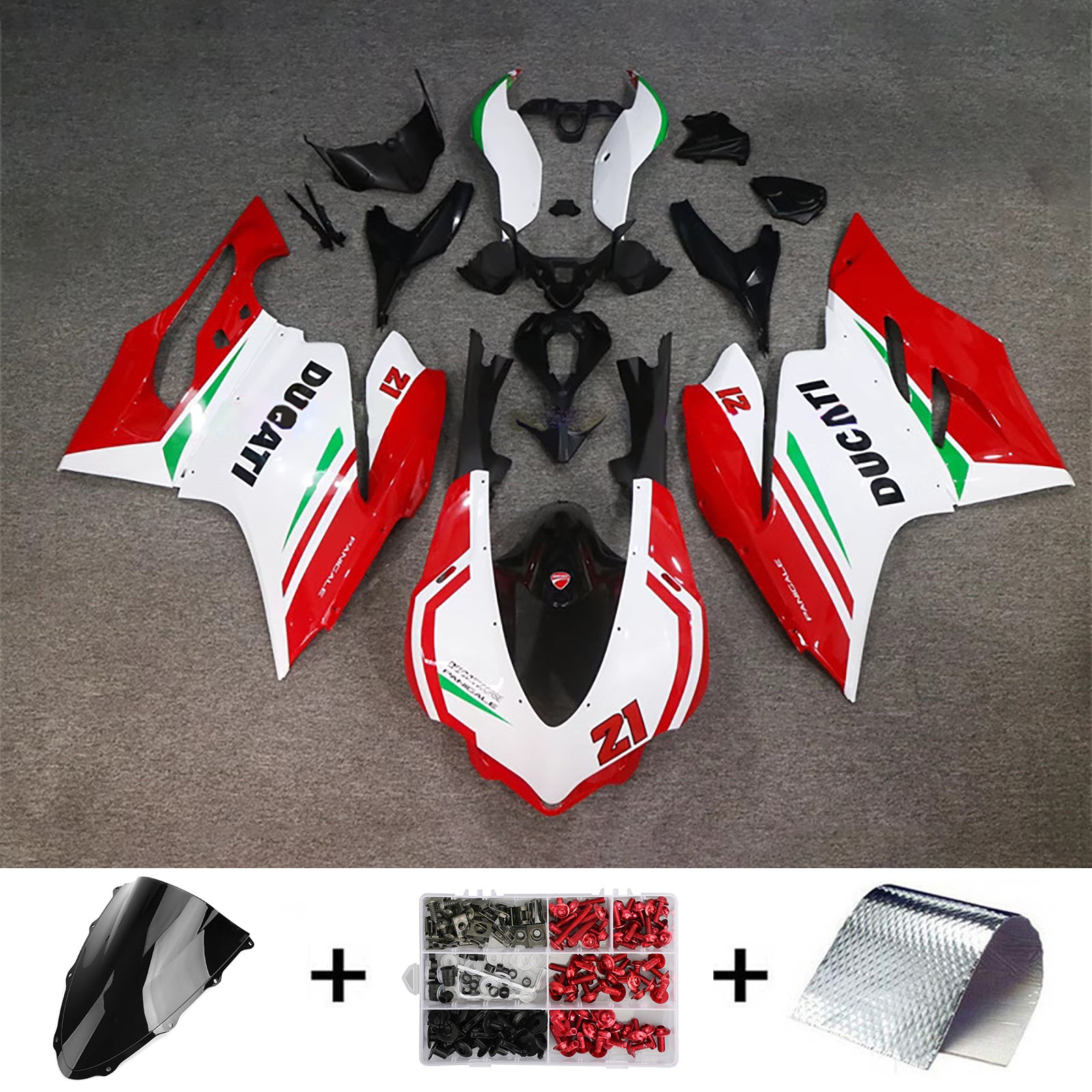 2015-2020 Ducati 1299 Injection Fairing Kit Bodywork Plastic ABS