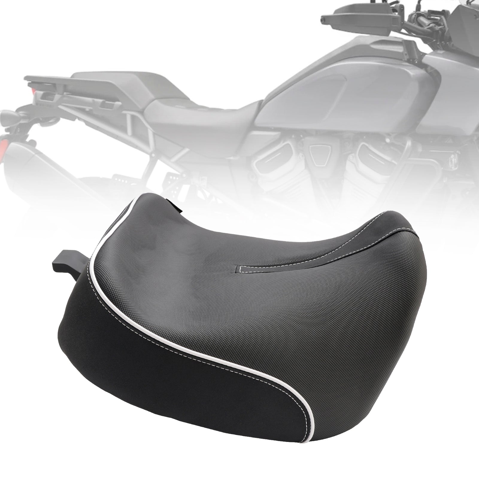 2021-2023 Pan America 1250 Asiento delantero para conductor Raider Sillín para pasajero, color blanco